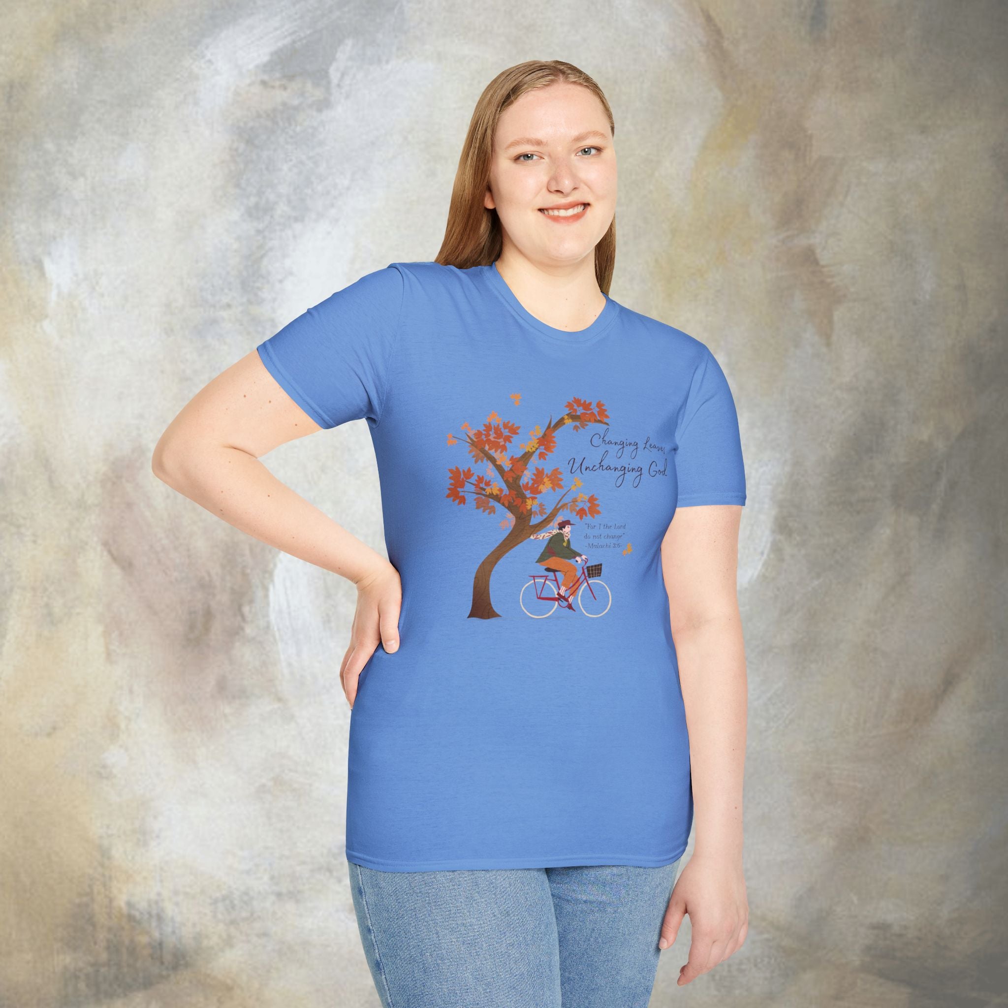 "Changing Leaves, Unchanging God" T-Shirt