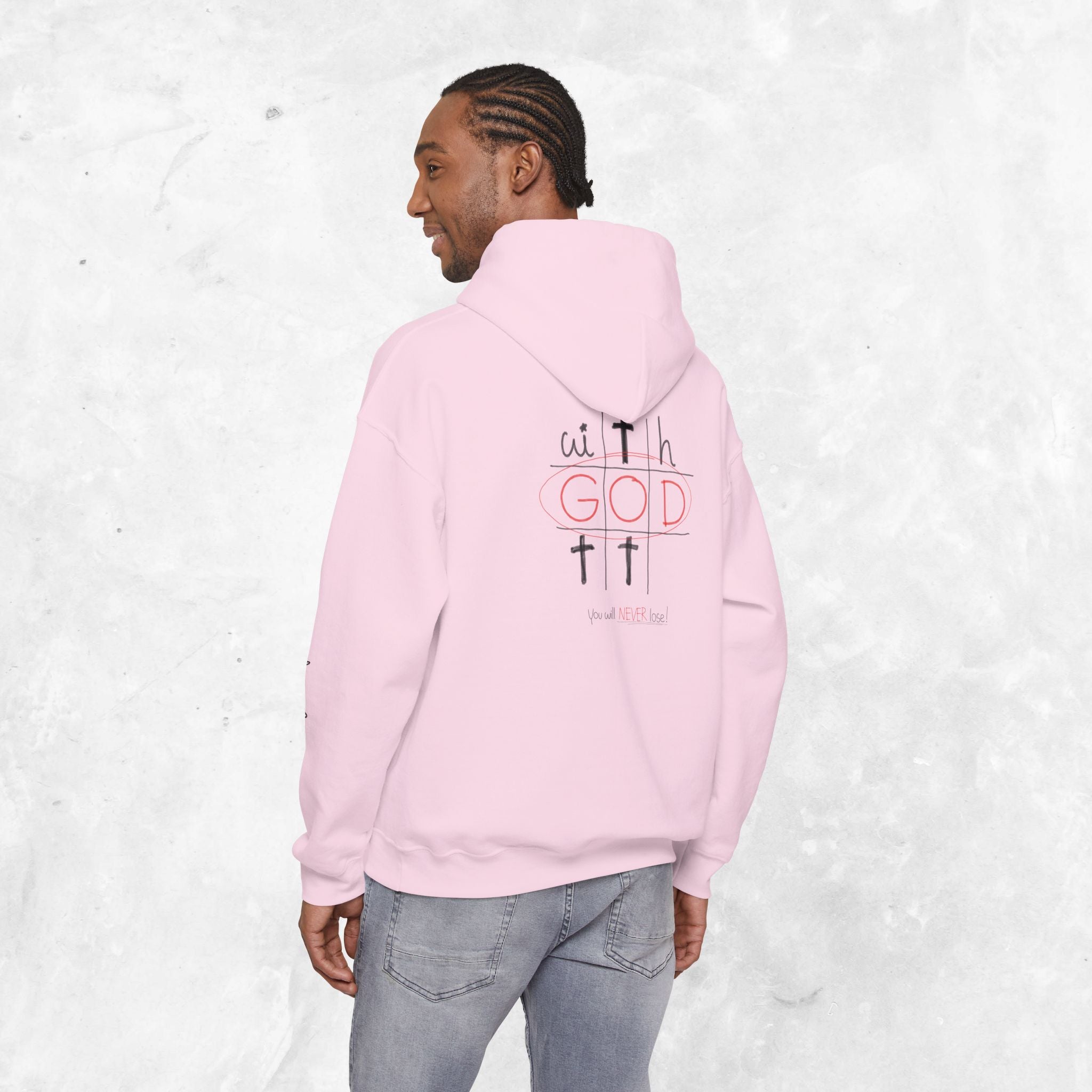 With God you will never lose hoodie