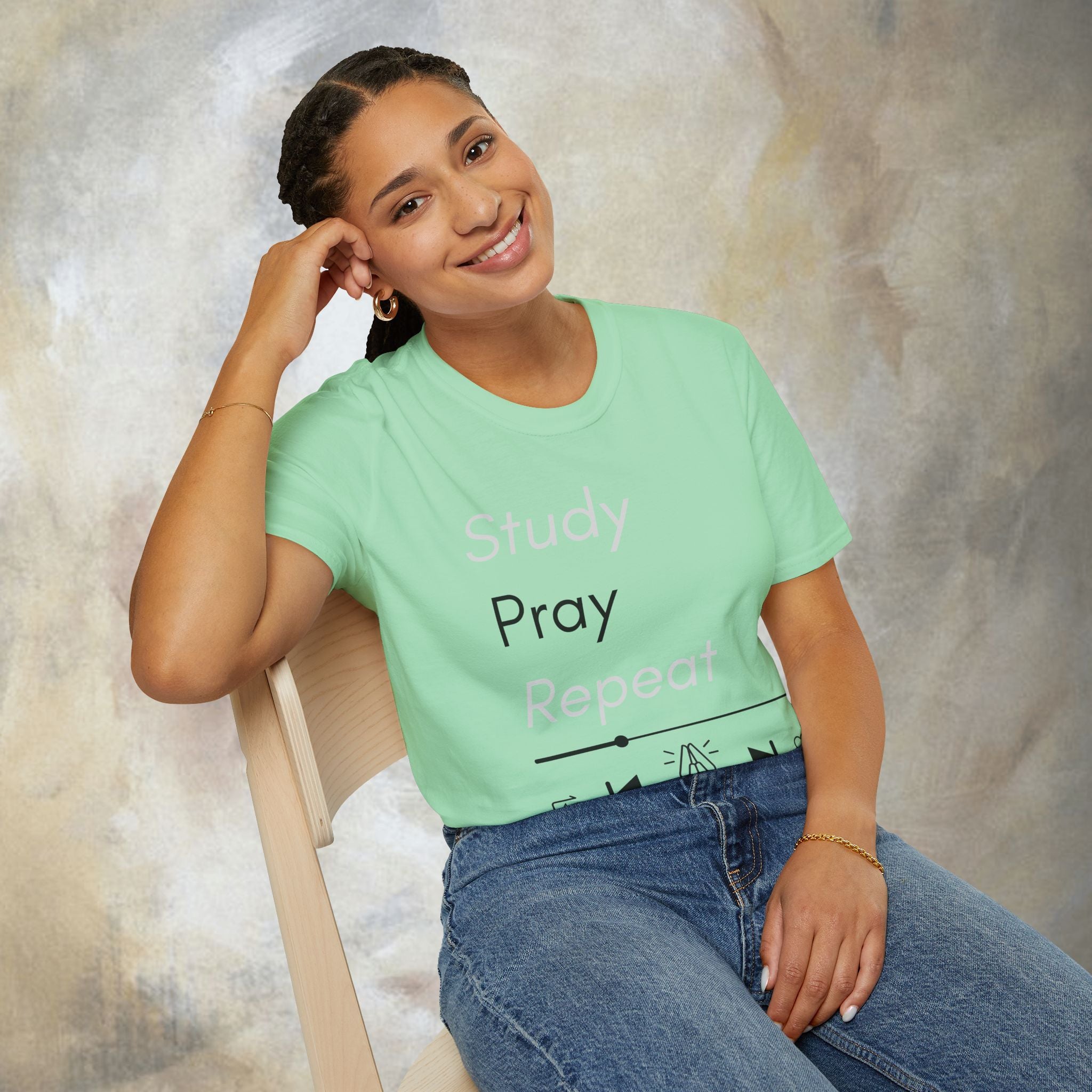 Study Pray Repeat T-Shirt