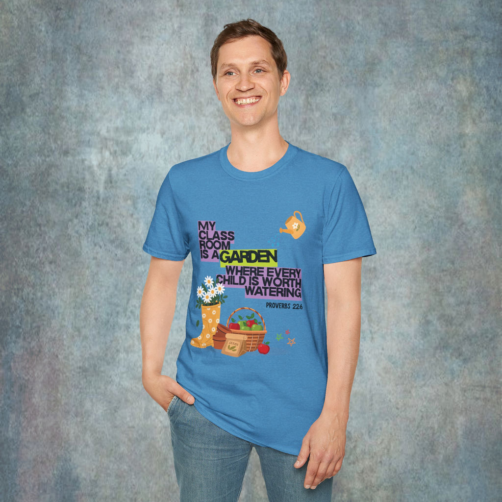 My Classroom Is a Garden Proverb 22:6 T-Shirt