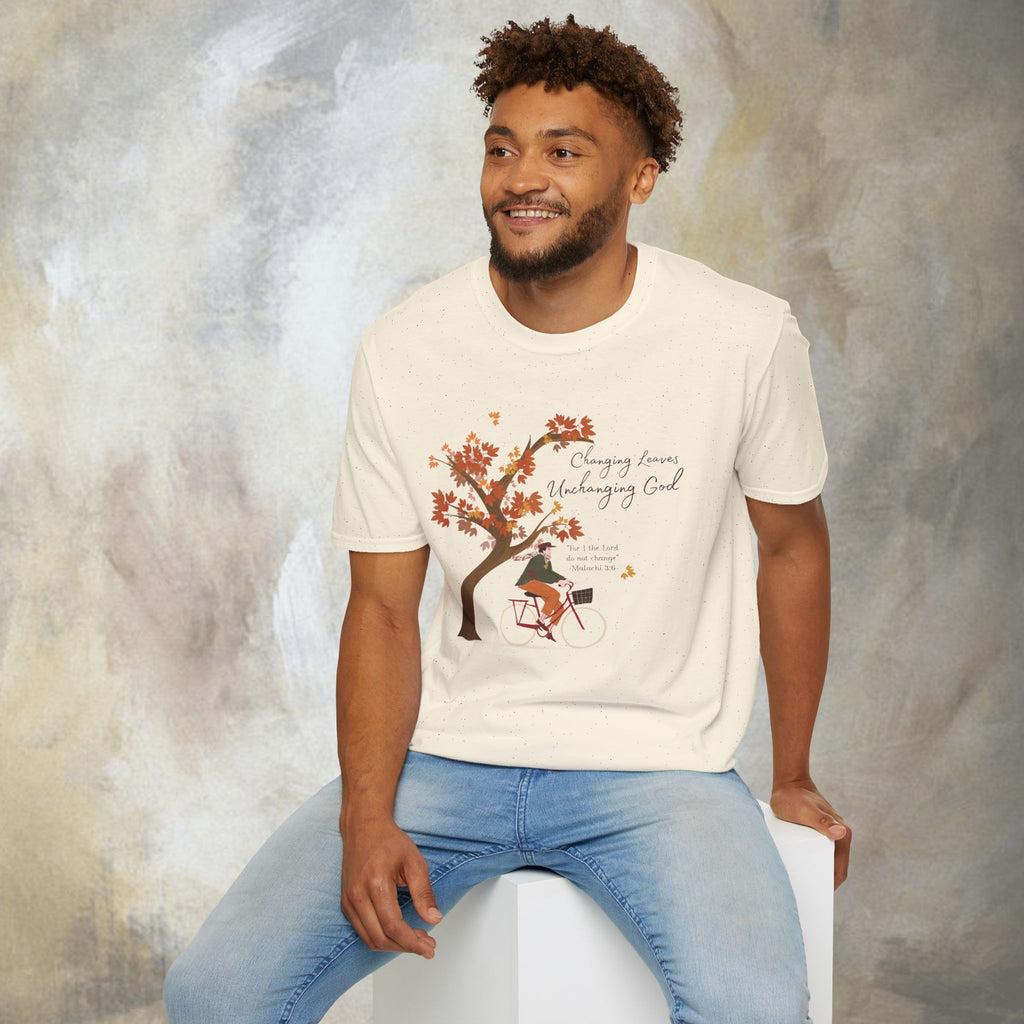 "Changing Leaves, Unchanging God" T-Shirt