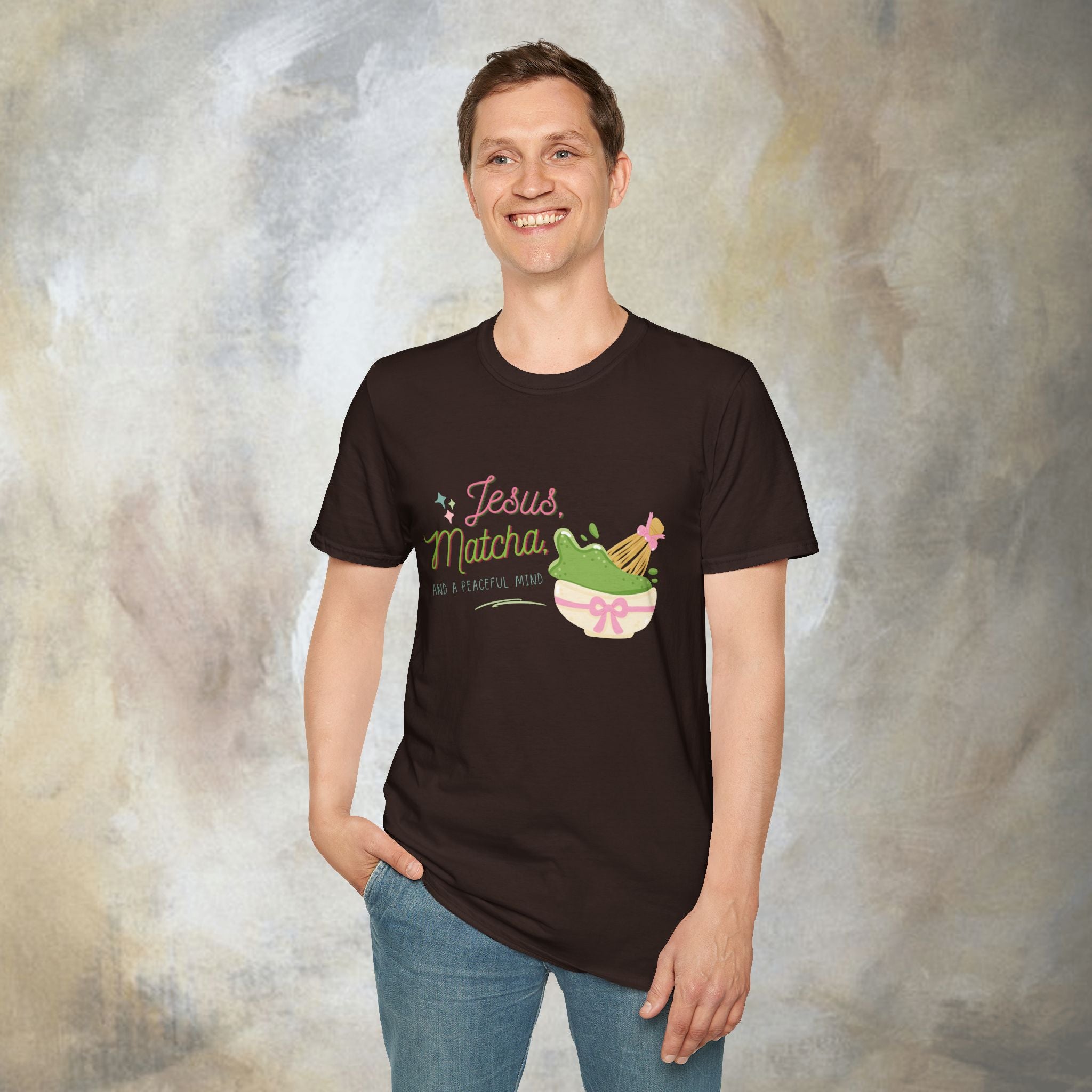 Jesus, Matcha and a peaceful mind T-shirt