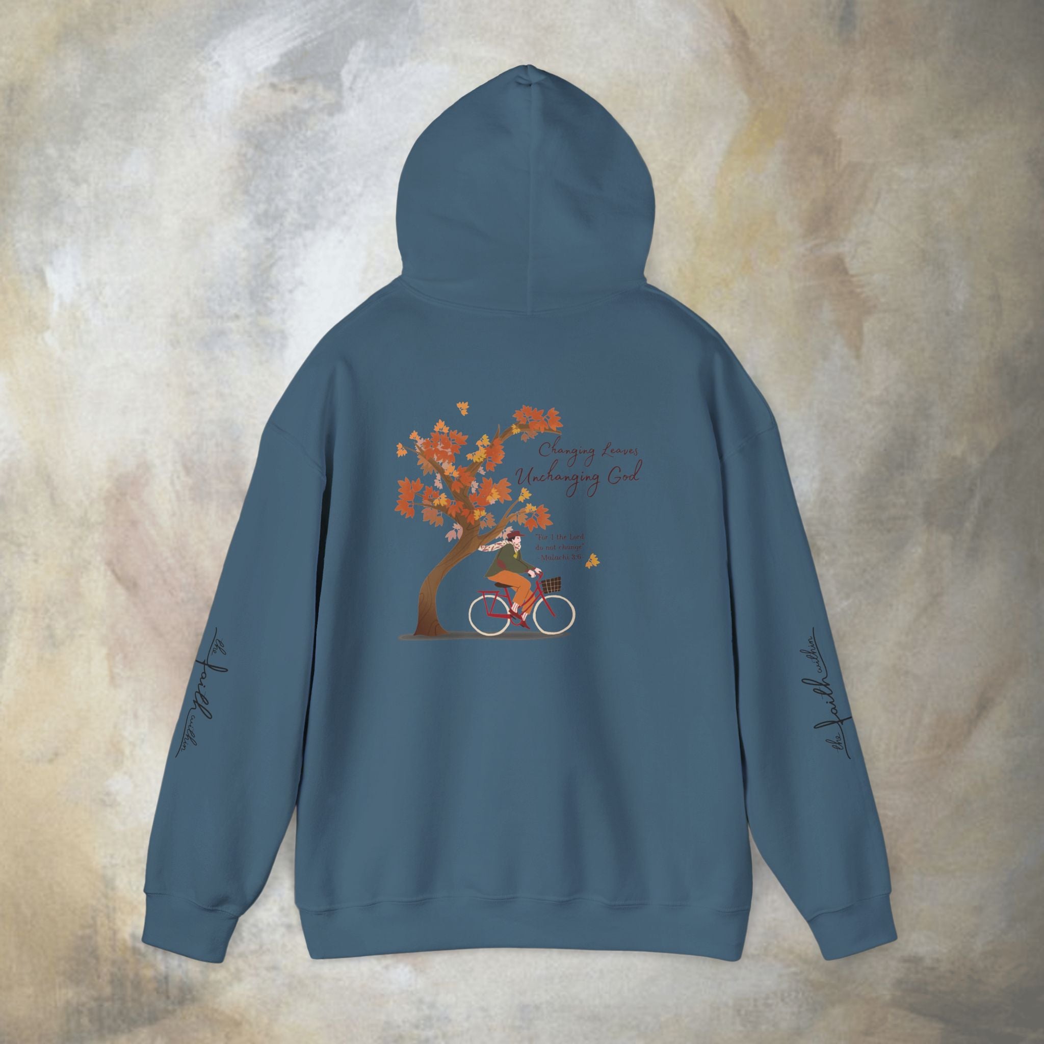 Changing Leaves, Unchanging God Hoodie
