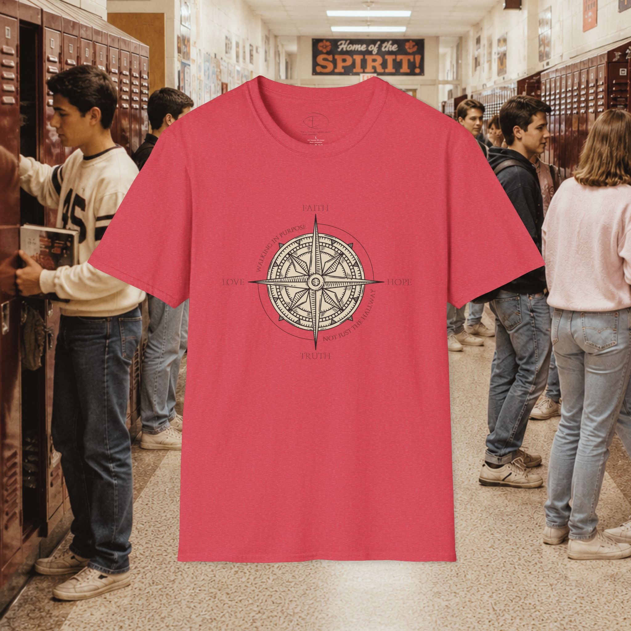 Walking in Purpose, Not Just the Hallway T-Shirt