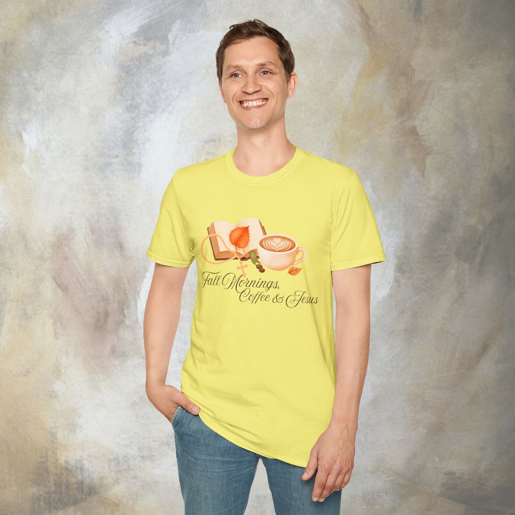 Fall Mornings Coffee T-Shirt