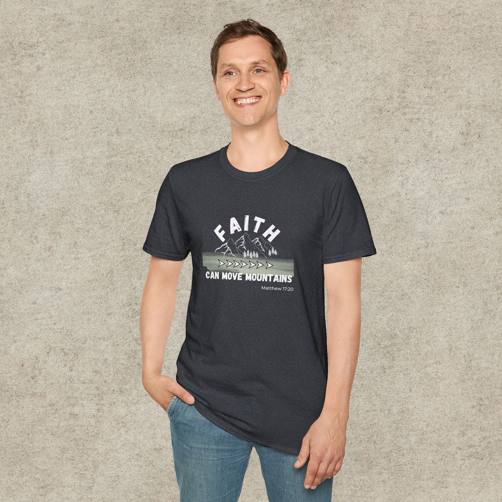"Faith Can Move Mountains" T-shirt