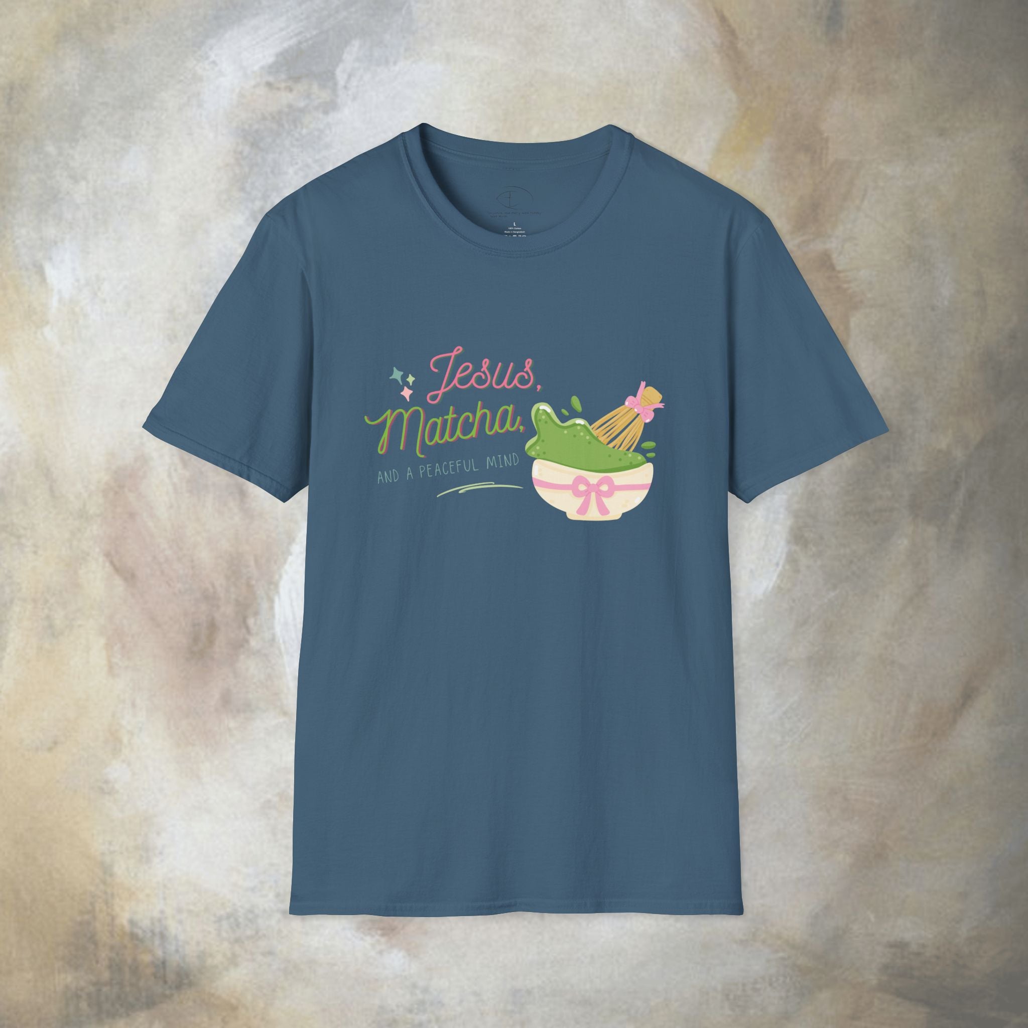 Jesus, Matcha and a peaceful mind T-shirt