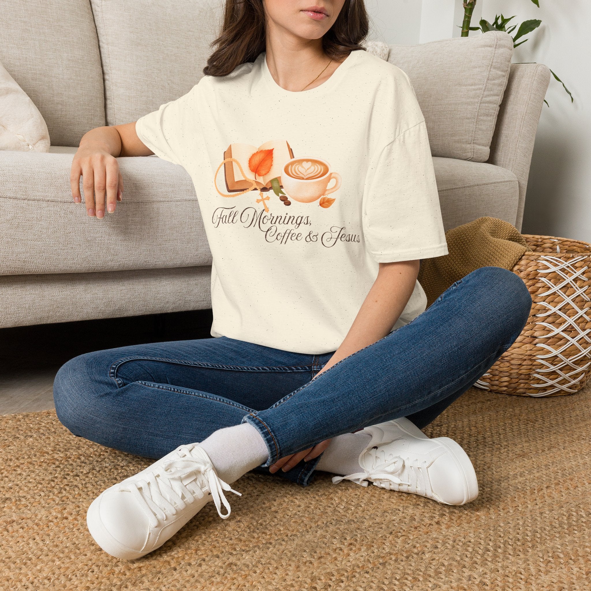 Fall Mornings Coffee T-Shirt