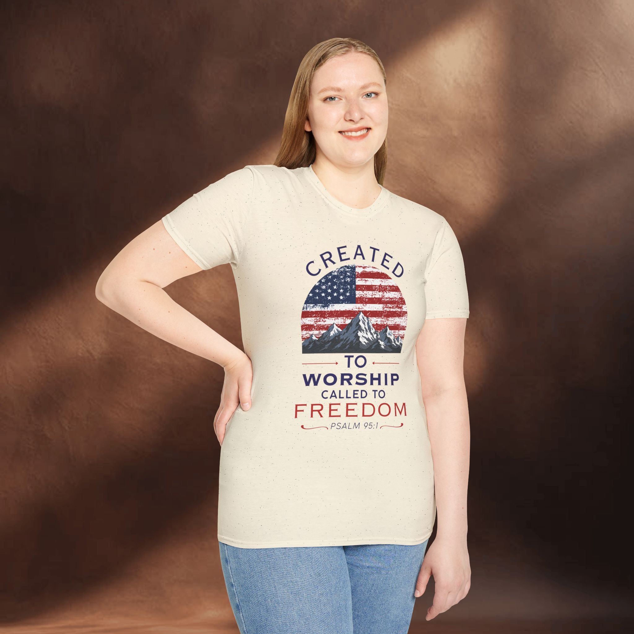 Created to worship called to freedom T-Shirt