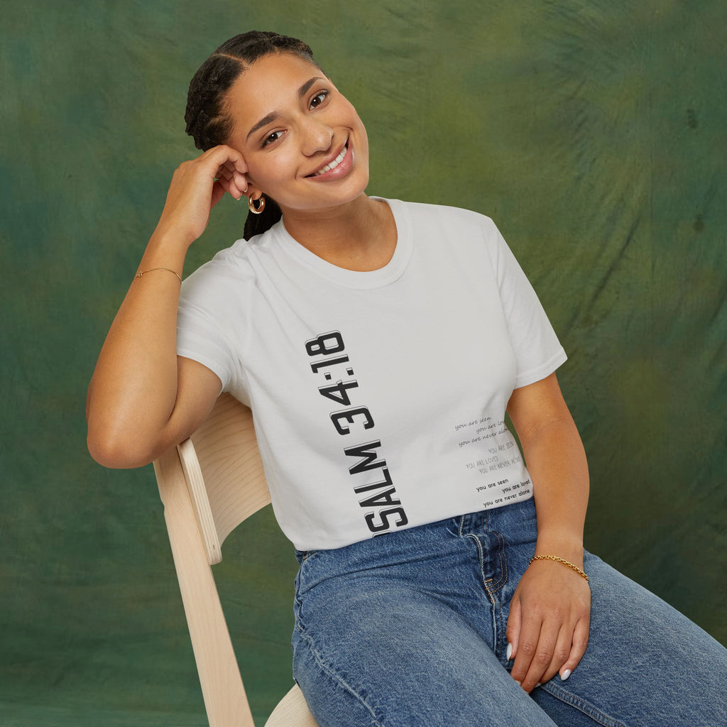 Psalm 34:18 T-Shirt