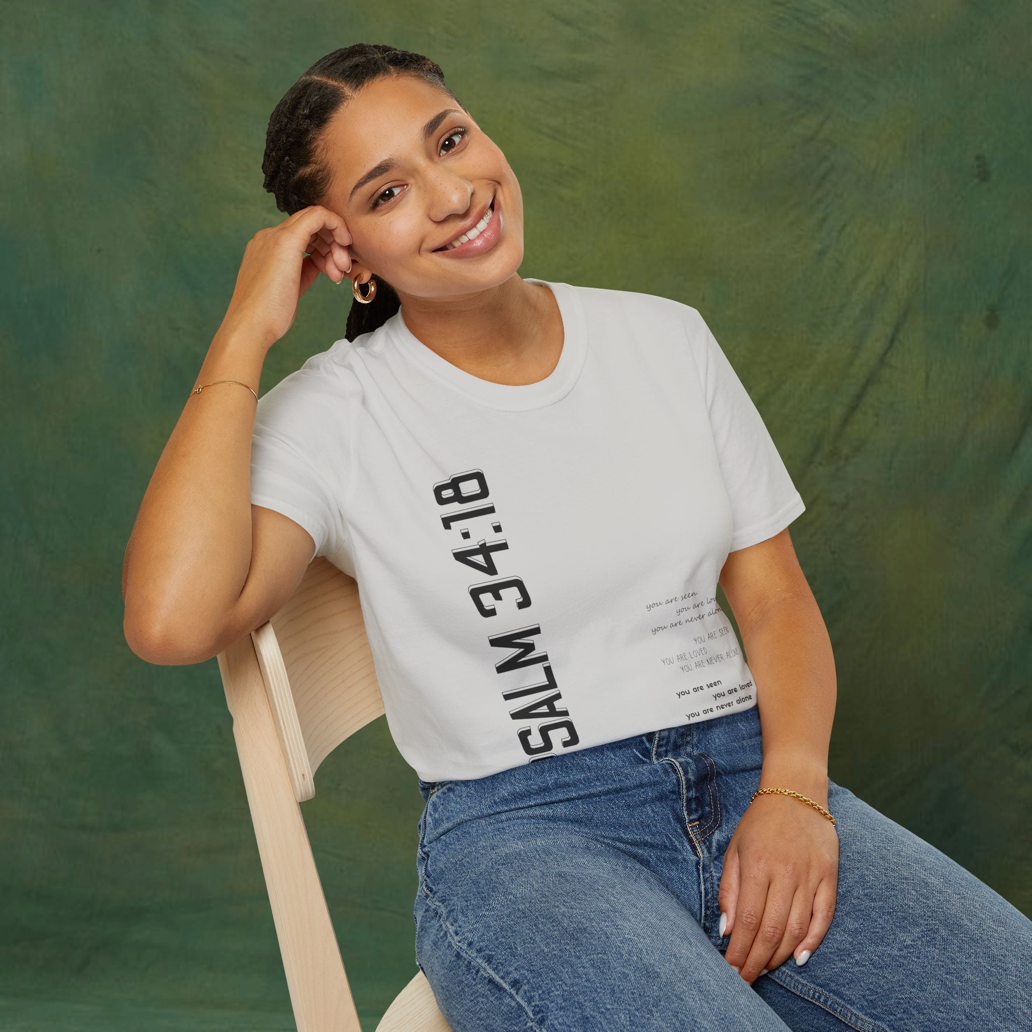 Psalm 34:18 T-Shirt