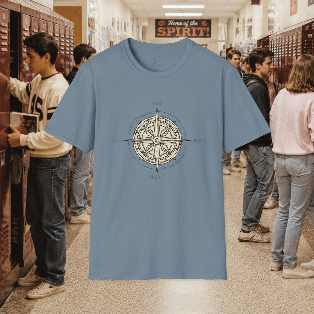 Walking in Purpose, Not Just the Hallway T-Shirt