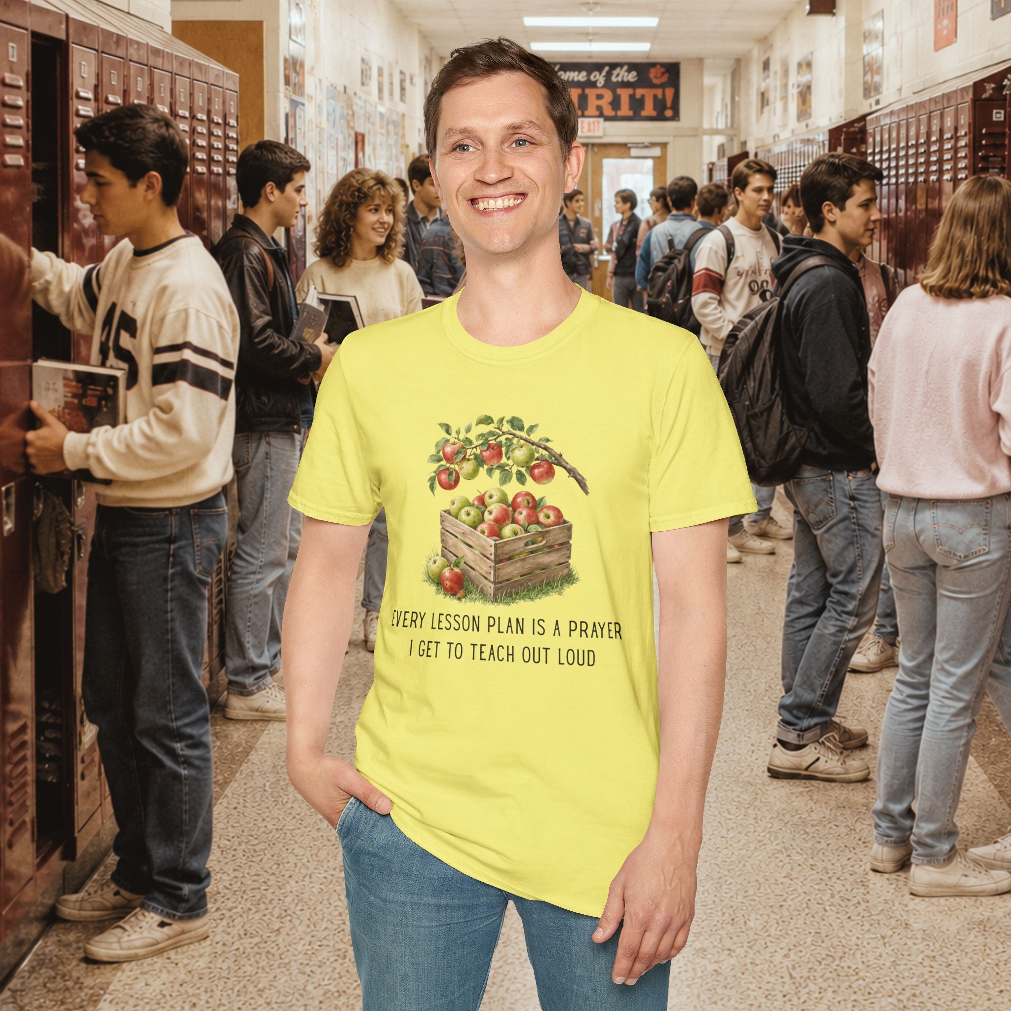 Every Lesson Plan Is a Prayer I Get to Teach Out Loud T-Shirt