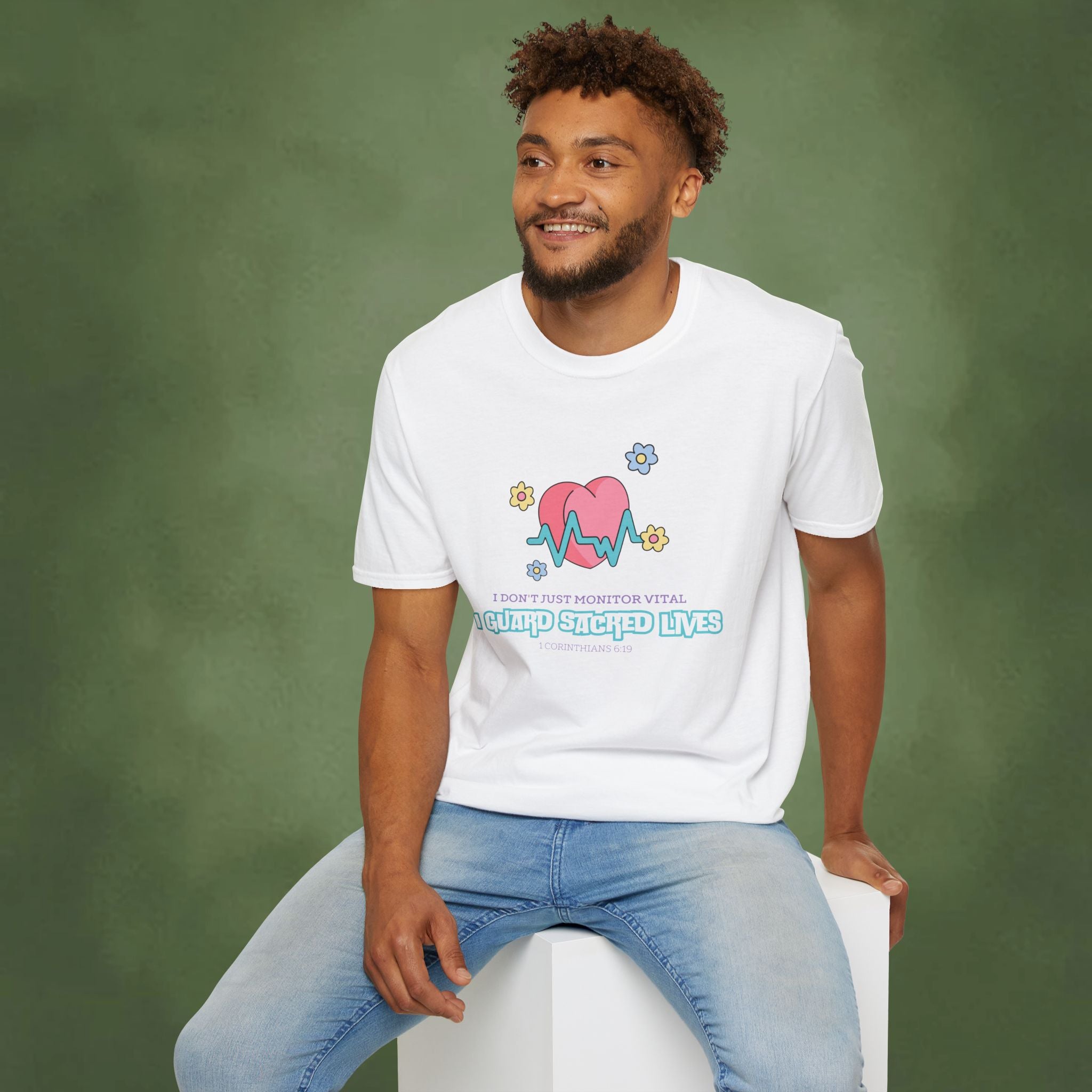 I guard sacred lives - Corinthians 6:19 T-shirt