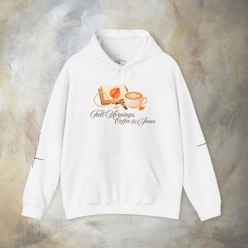 Fall Mornings: Coffee & Jesus Hoodie
