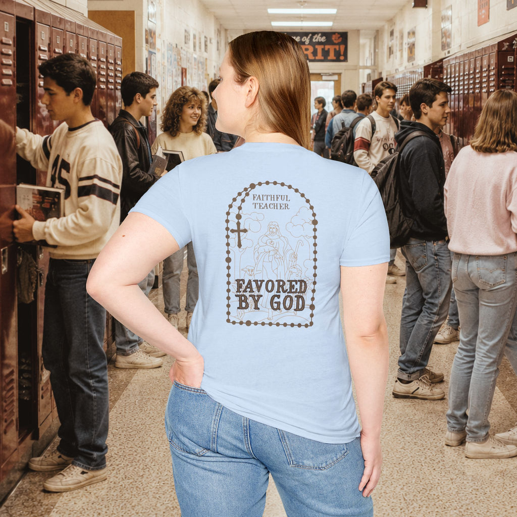 Faith Within T-Shirt — Inspirational Christian Script Tee