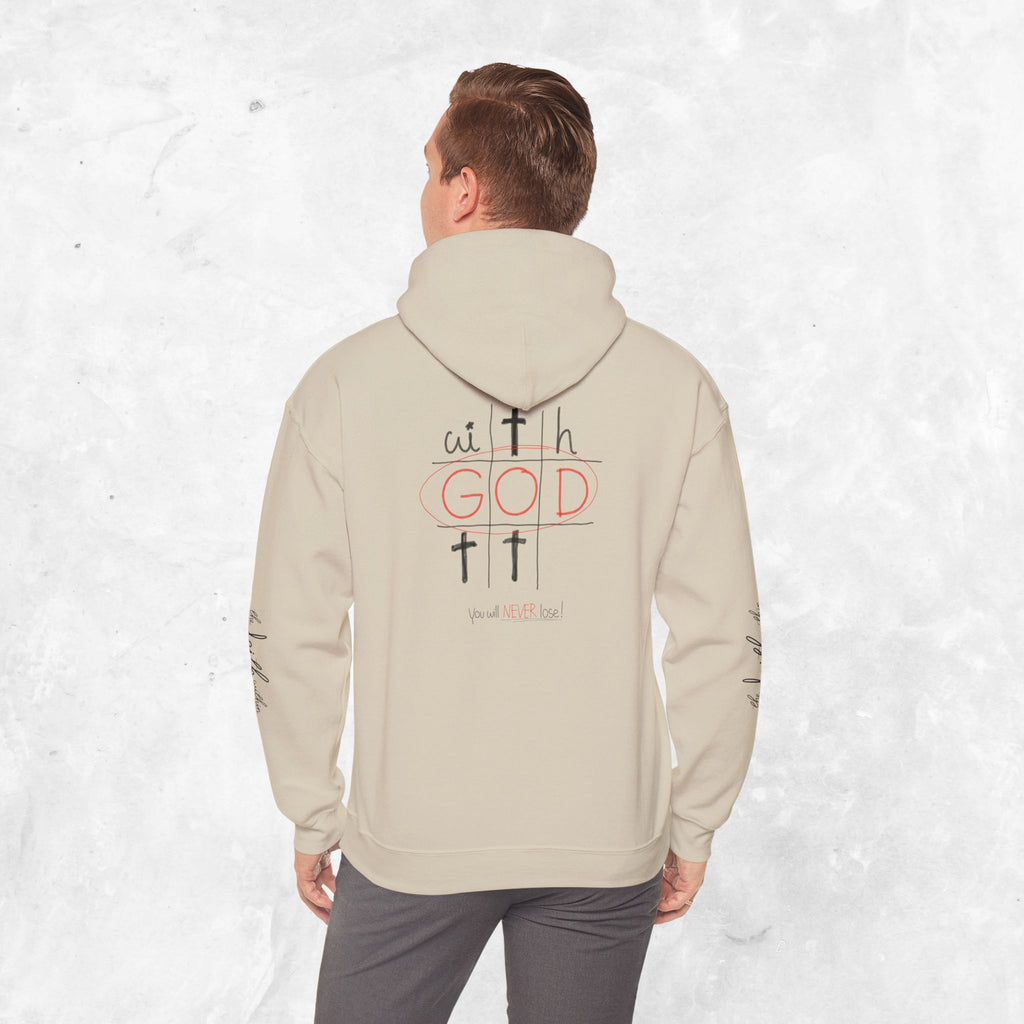 With God you will never lose hoodie