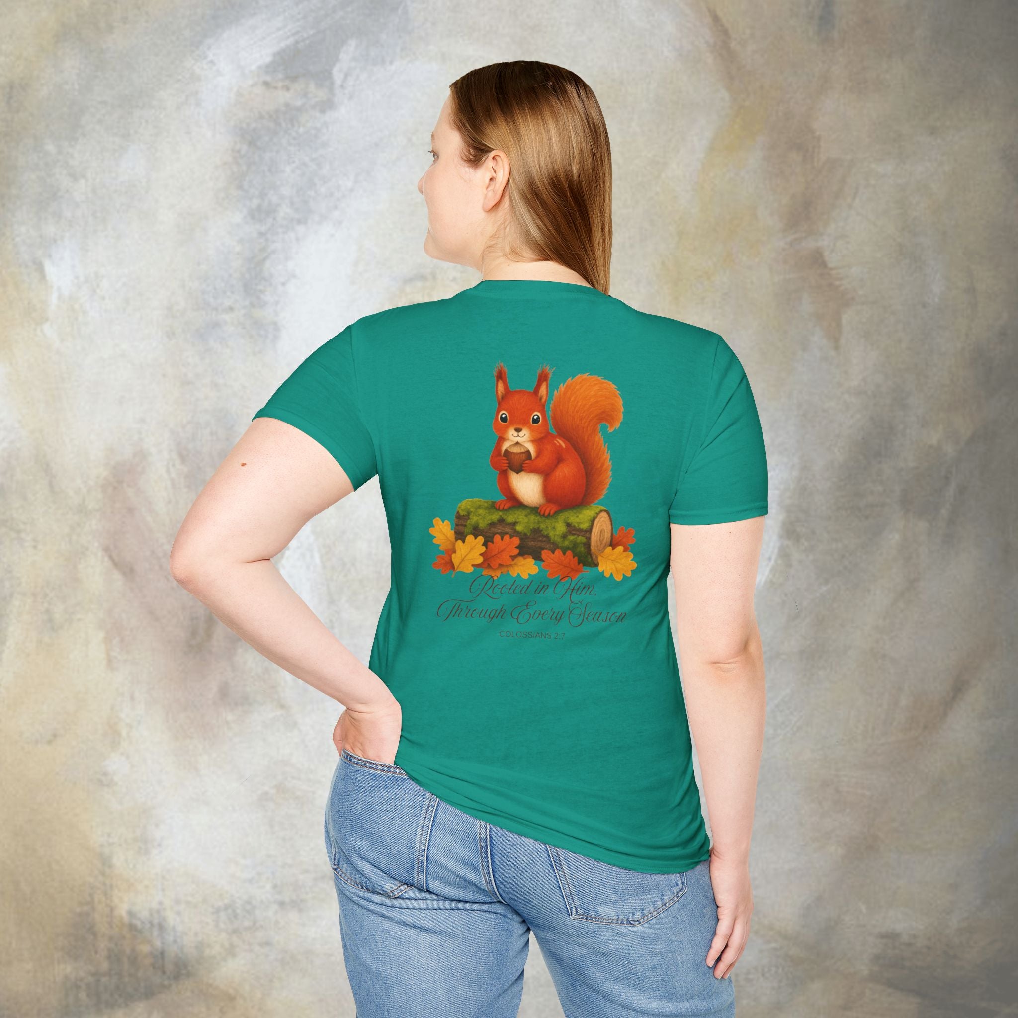 Rooted in Him, Through every season T-Shirt