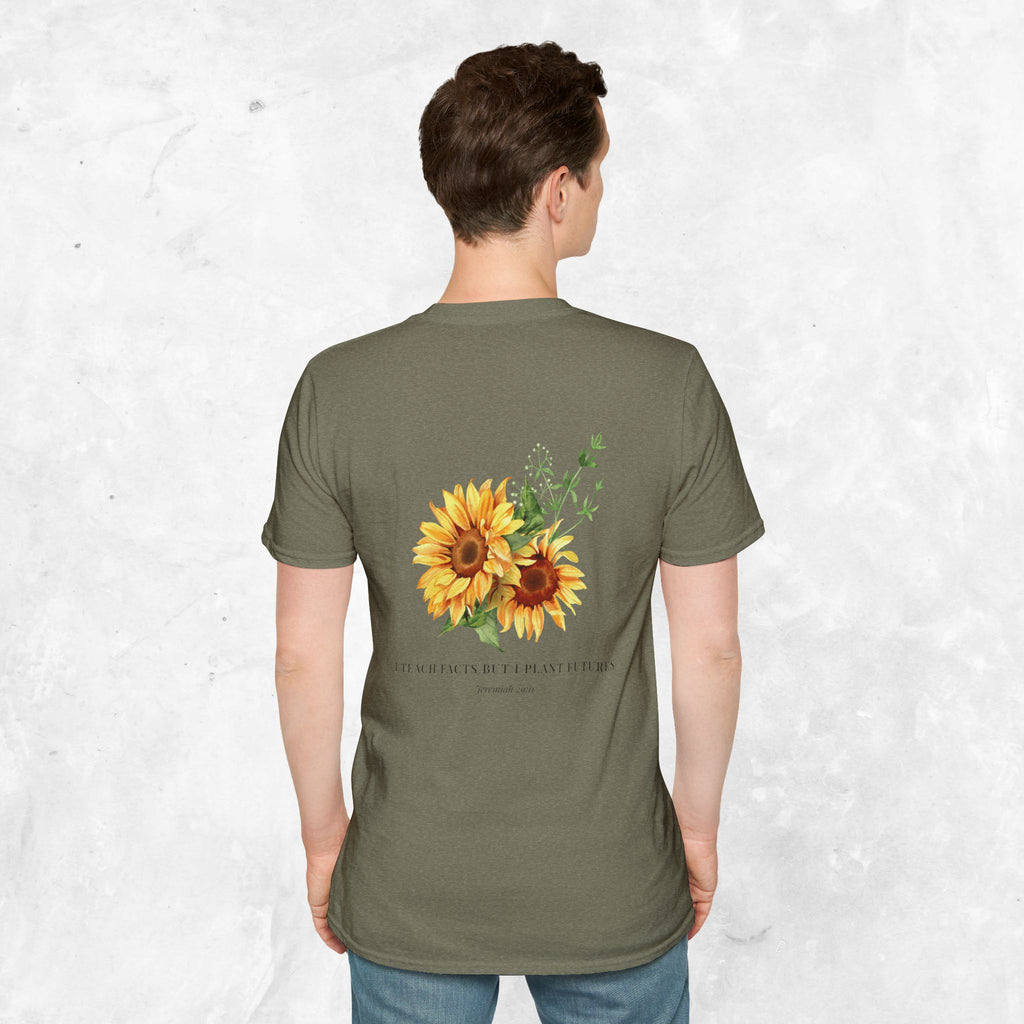 Jeremiah 29:11 T-shirt - Sunflower Back
