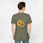 Jeremiah 29:11 T-shirt - Sunflower Back