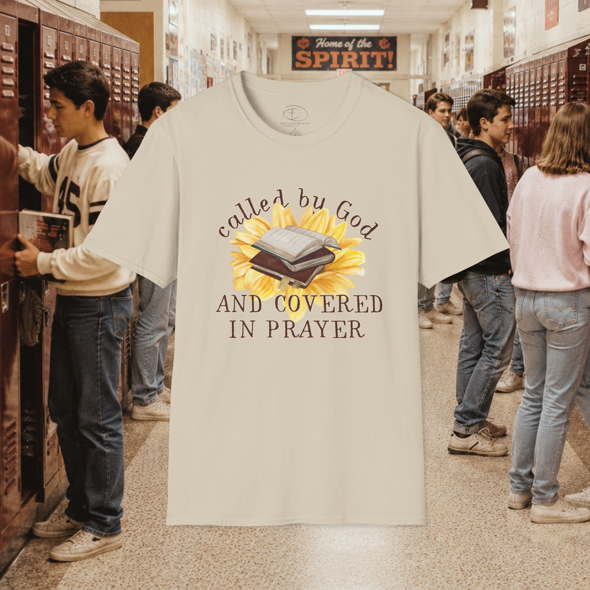 Called by God & Covered in Prayer T-Shirt