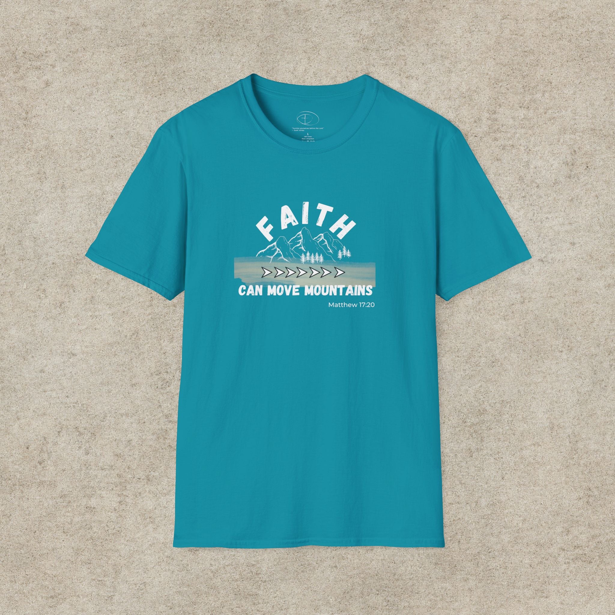 "Faith Can Move Mountains" T-shirt