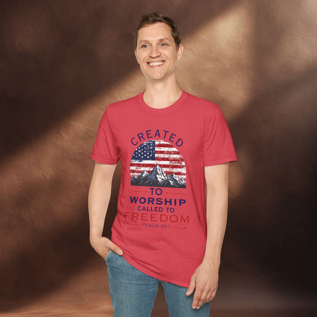 Created to worship called to freedom T-Shirt