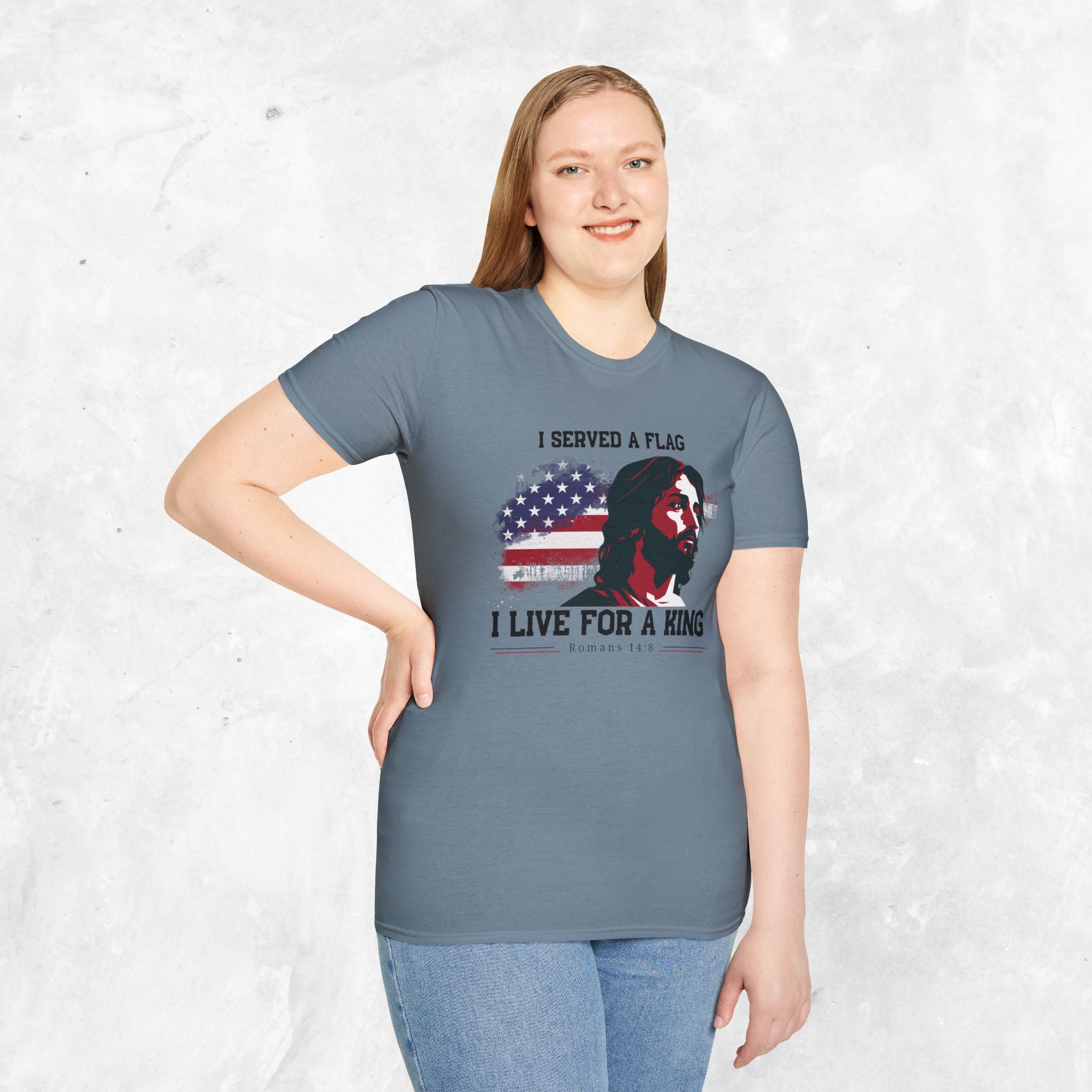 I Served a Flag, I Live for a King T-Shirt