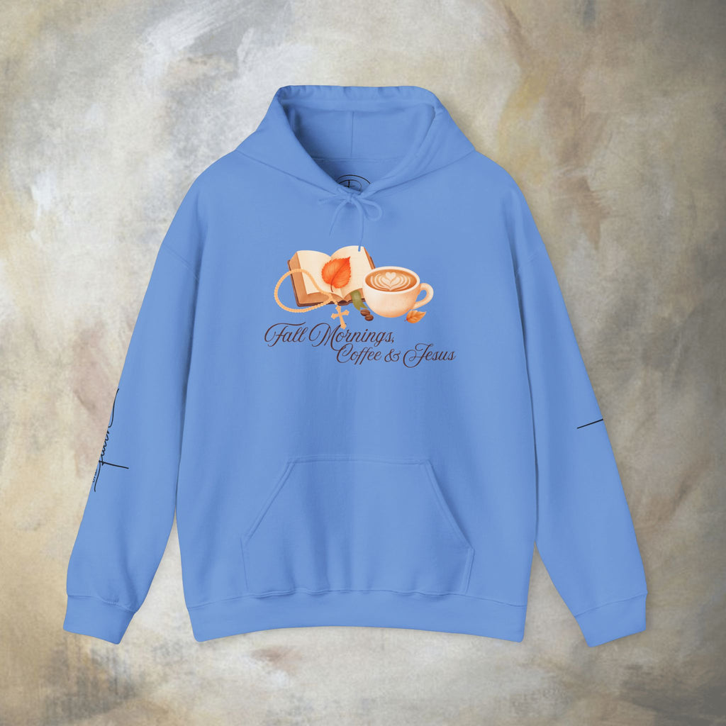 Fall Mornings: Coffee & Jesus Hoodie