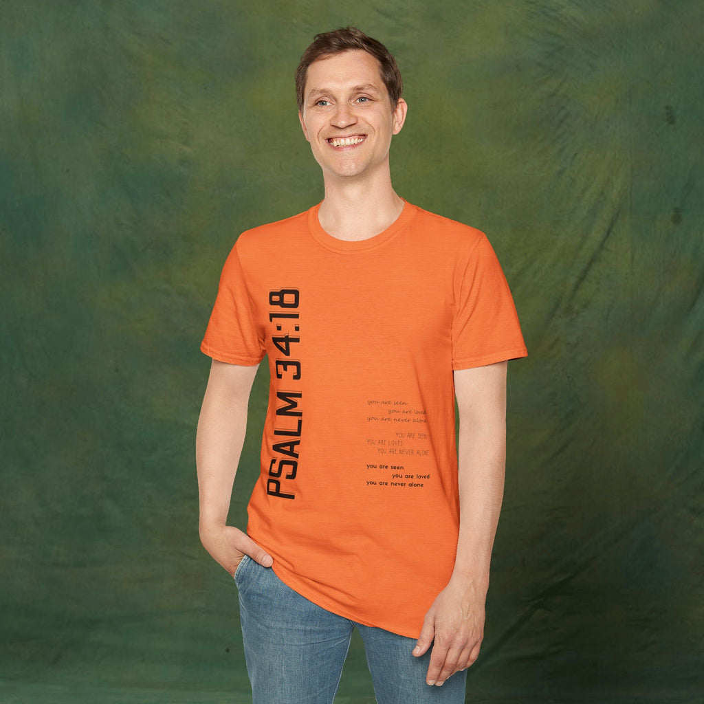 Psalm 34:18 T-Shirt