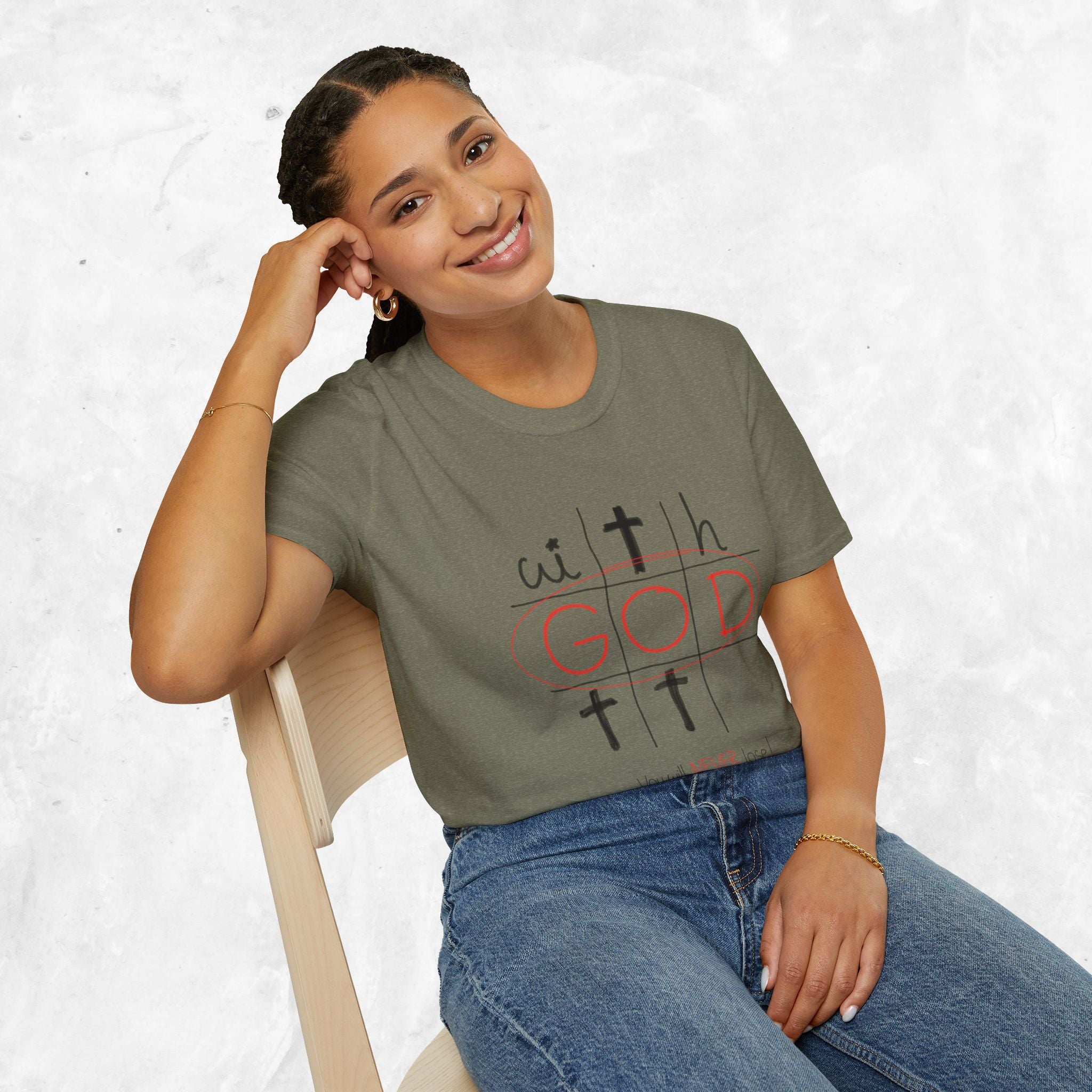 With God - You will never lose T-Shirt