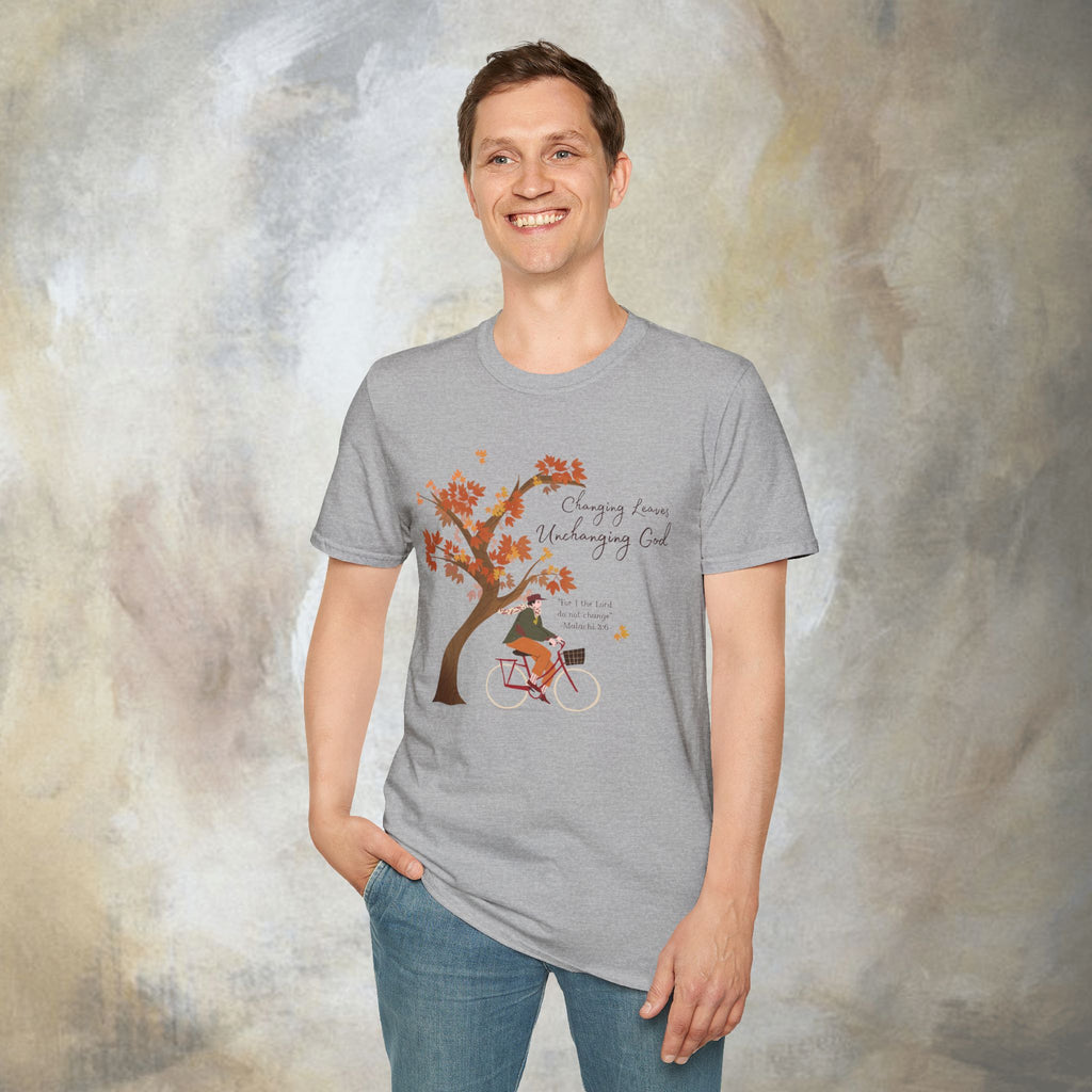 "Changing Leaves, Unchanging God" T-Shirt