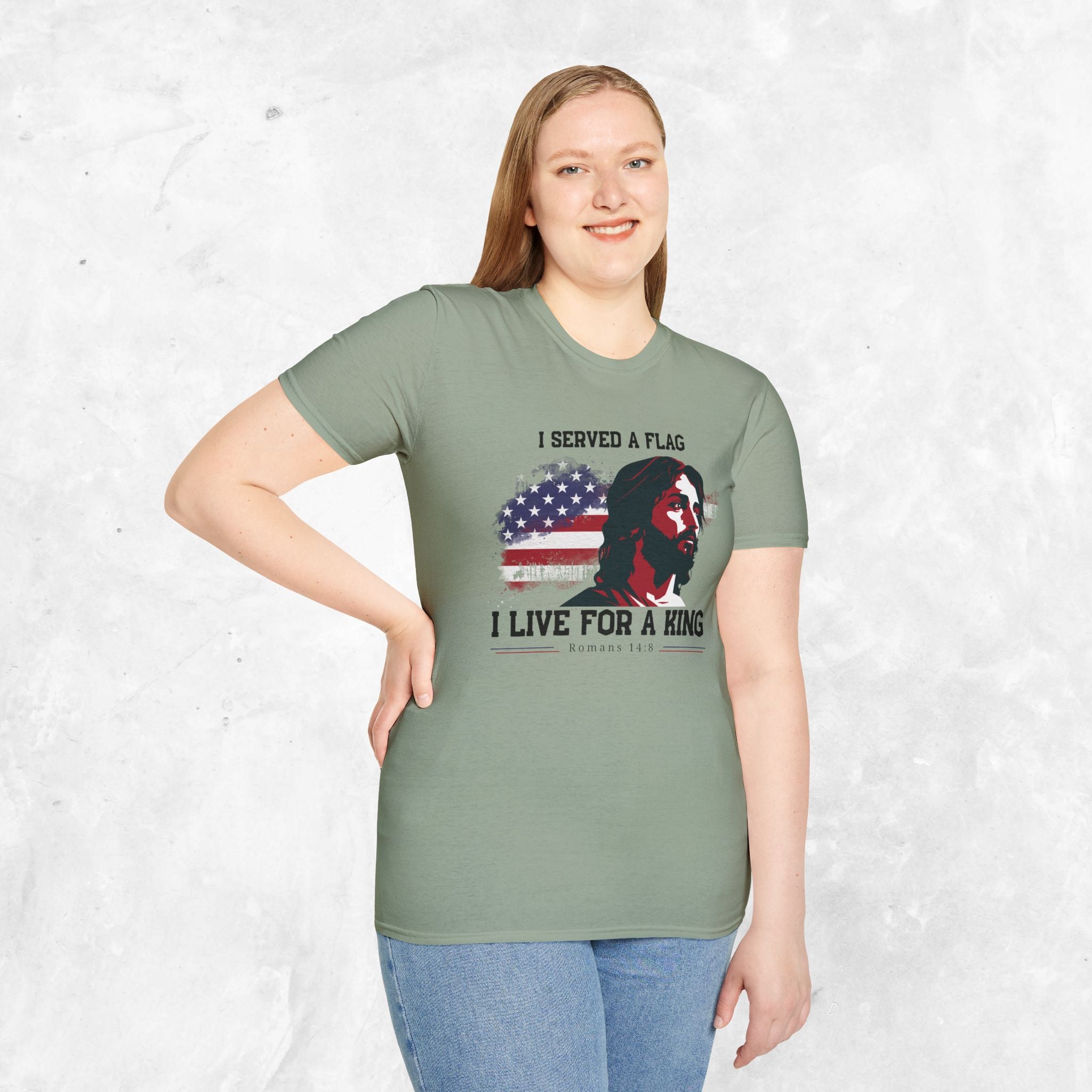 I Served a Flag, I Live for a King T-Shirt