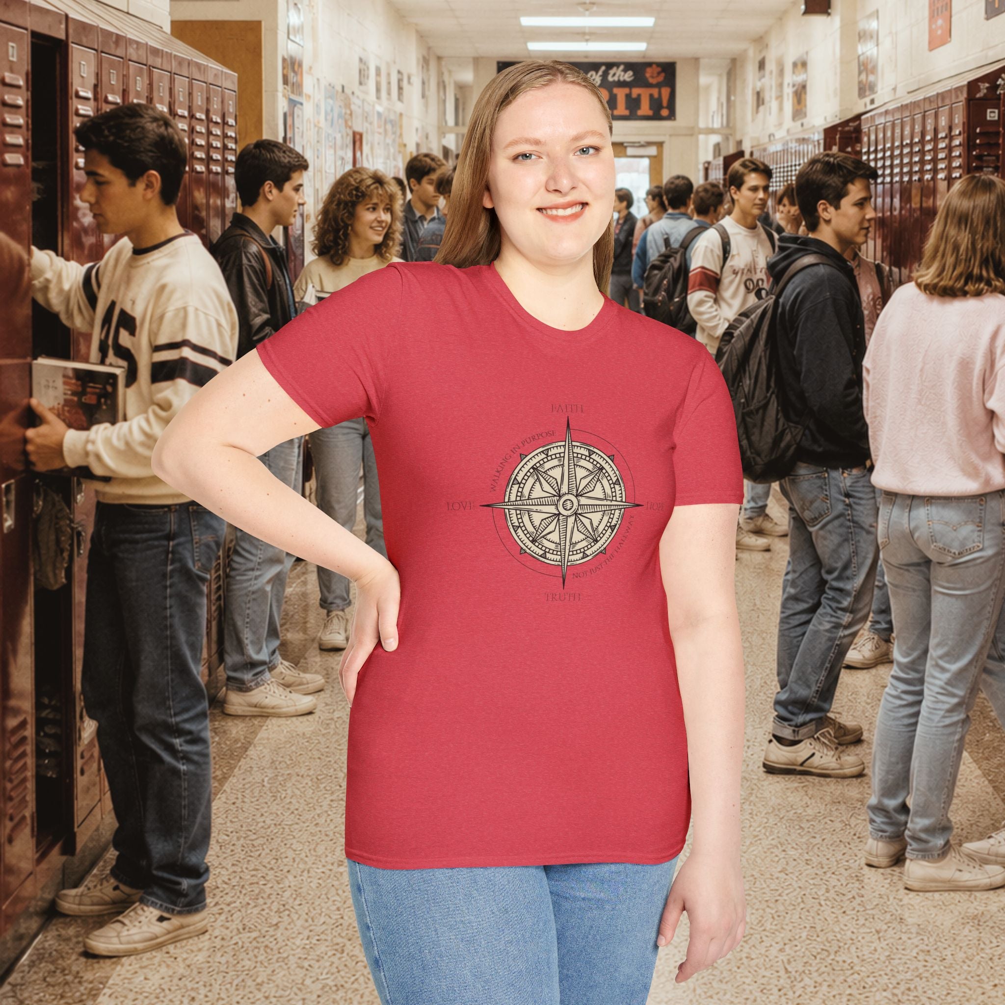 Walking in Purpose, Not Just the Hallway T-Shirt