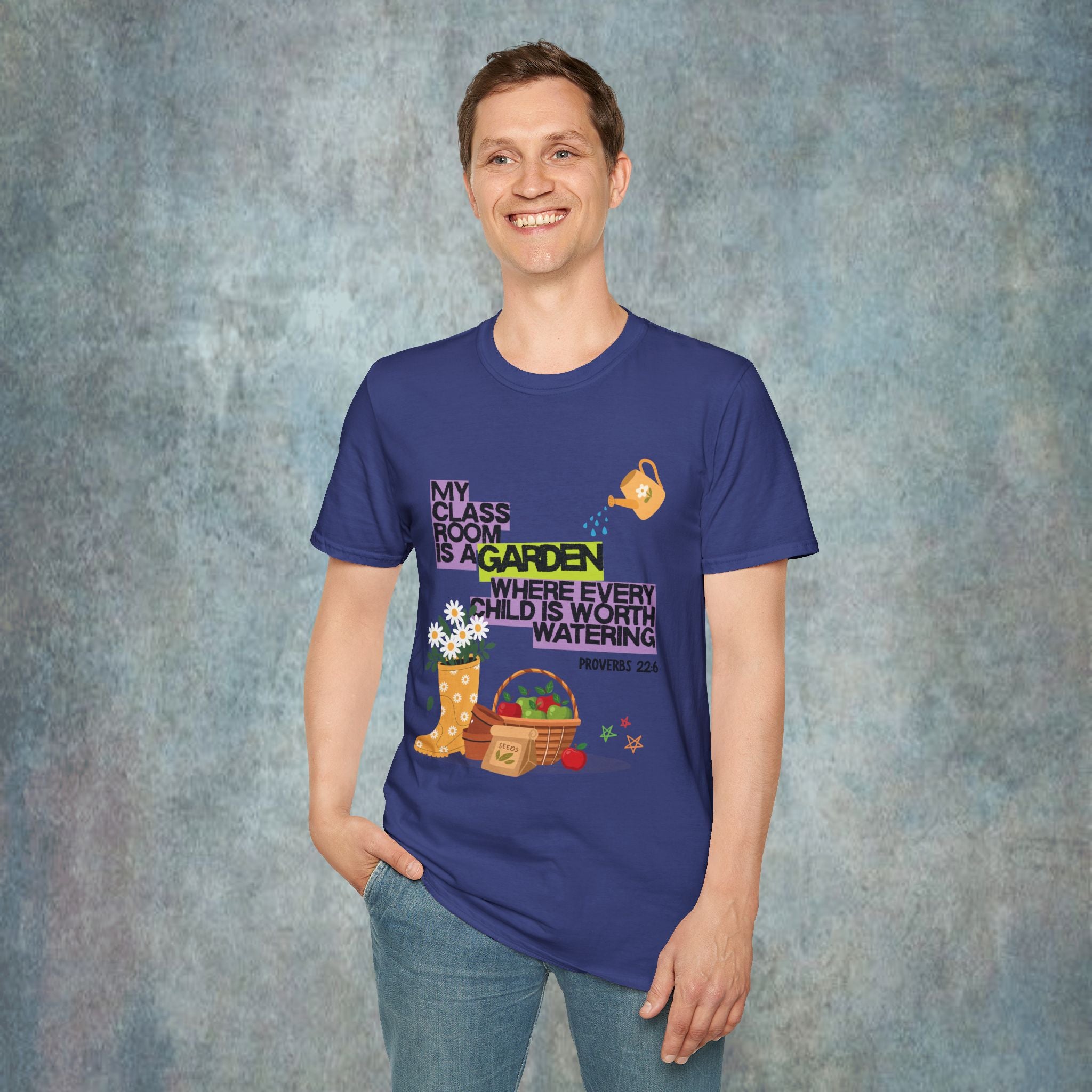 My Classroom Is a Garden Proverb 22:6 T-Shirt