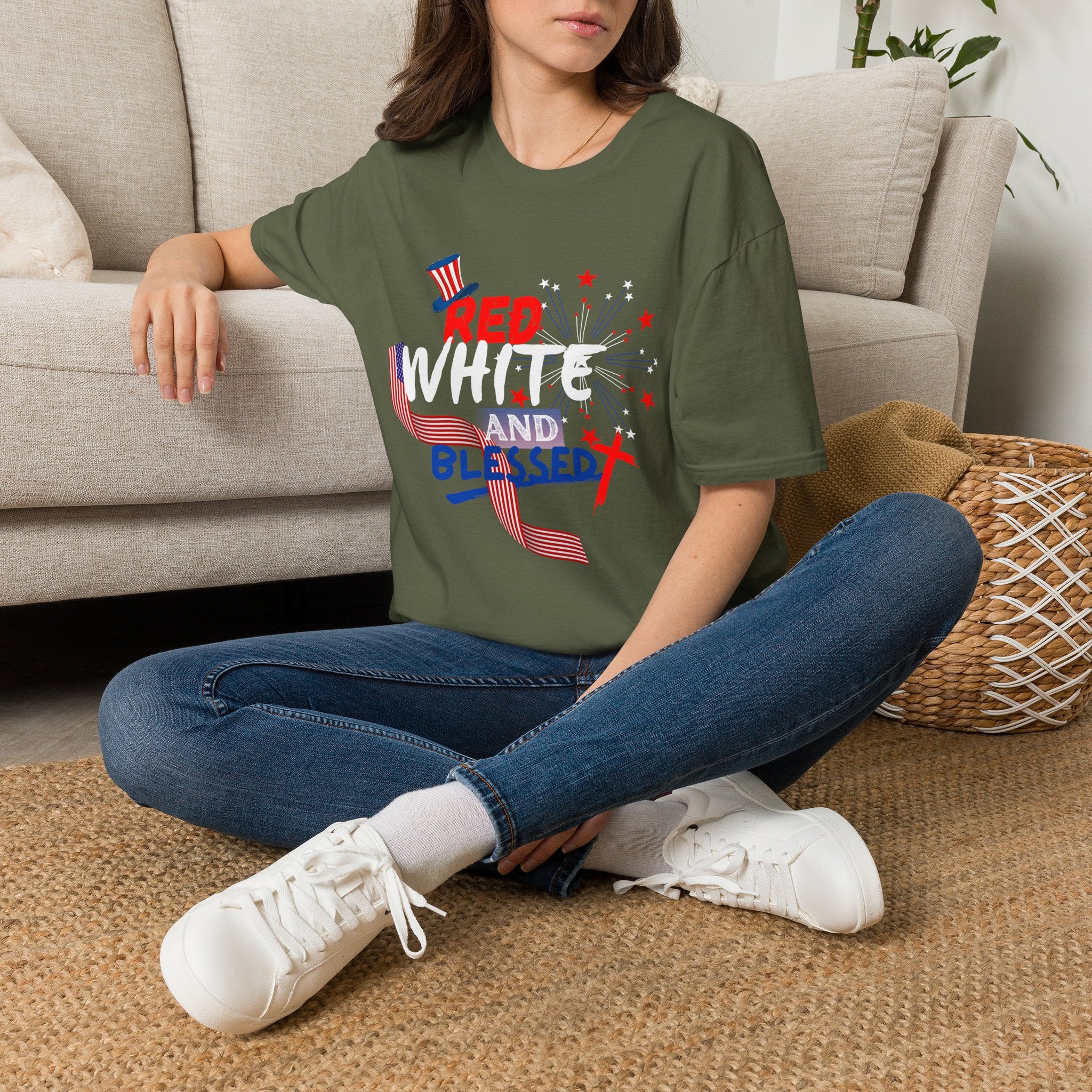 Red White and Blessed T-Shirt