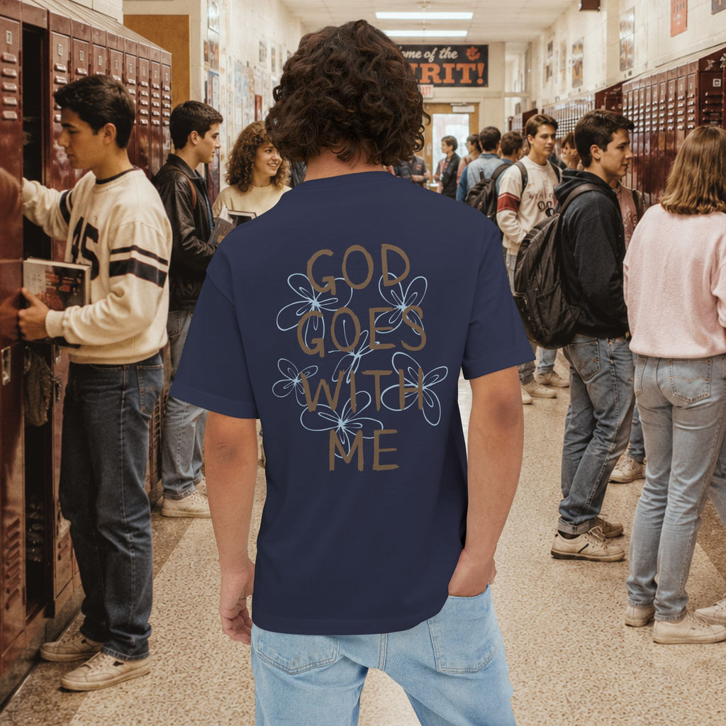 God Goes With Me Oversize T-Shirt