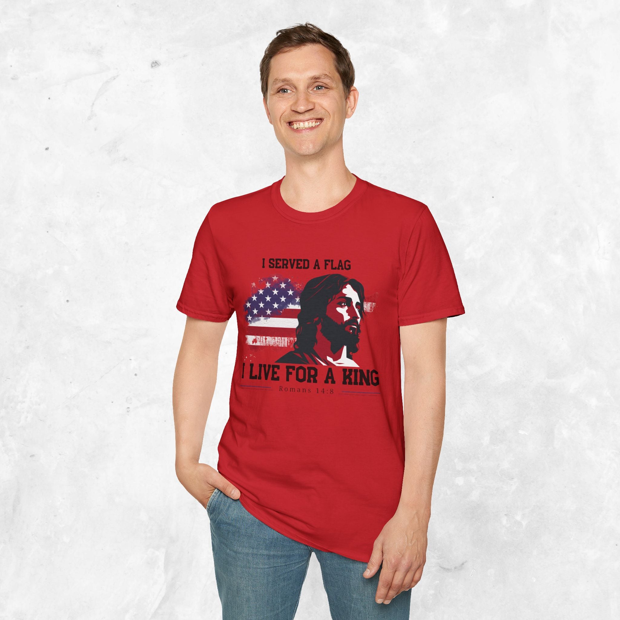 I Served a Flag, I Live for a King T-Shirt