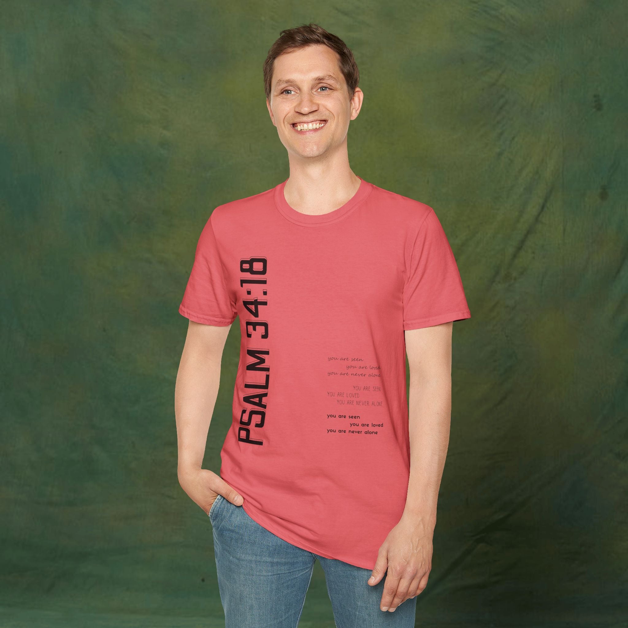 Psalm 34:18 T-Shirt