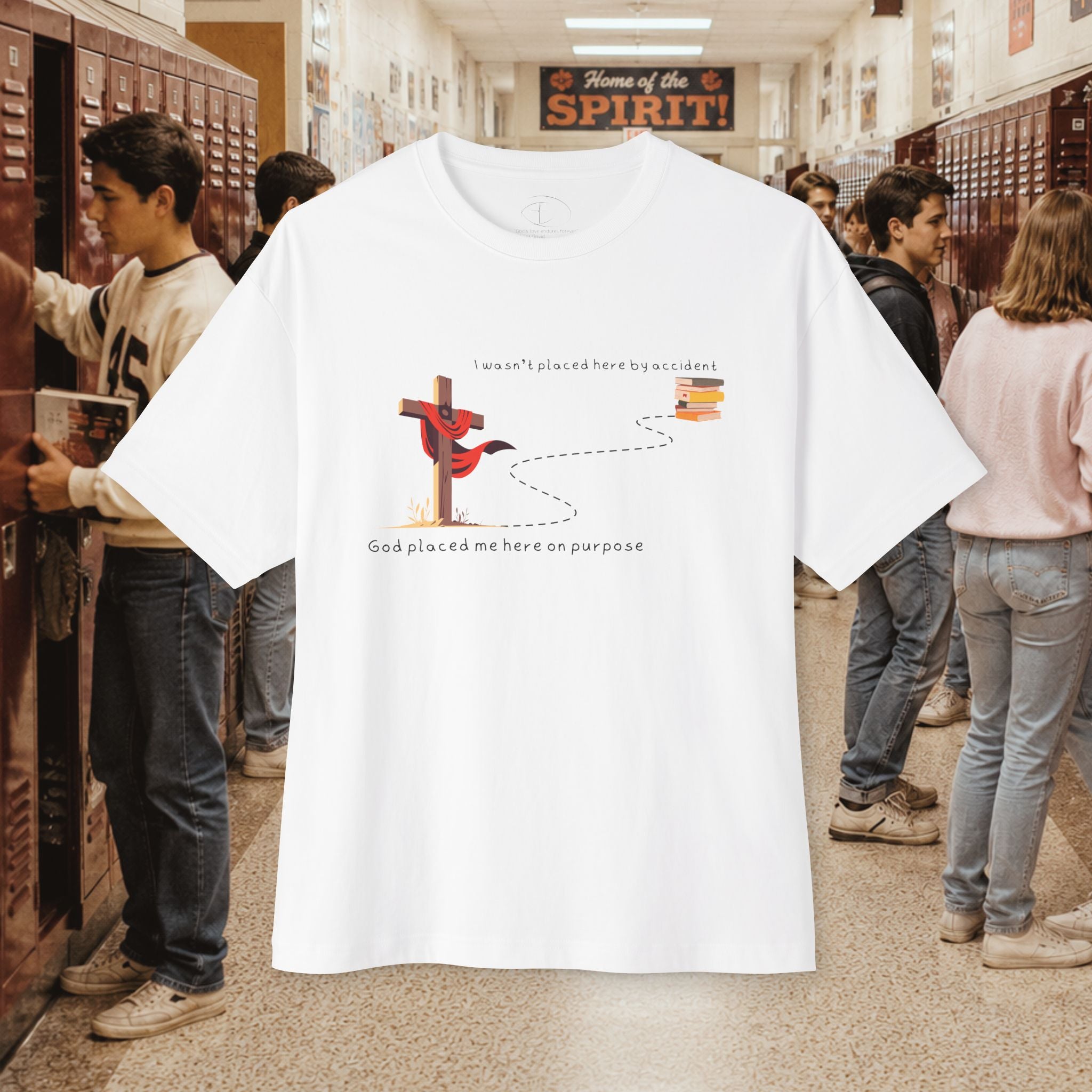 I Wasn’t Placed Here by Accident Oversized T-Shirt