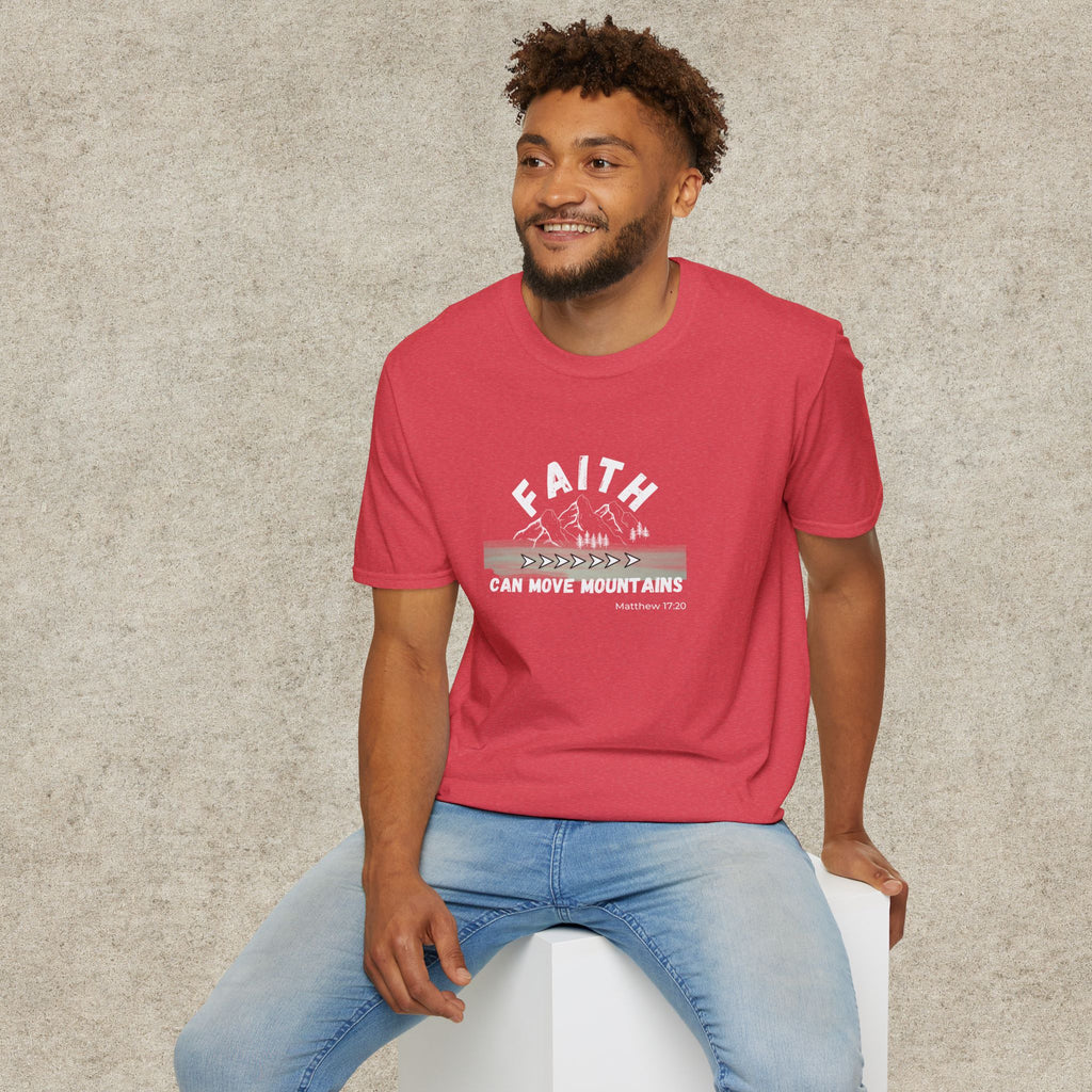 "Faith Can Move Mountains" T-shirt