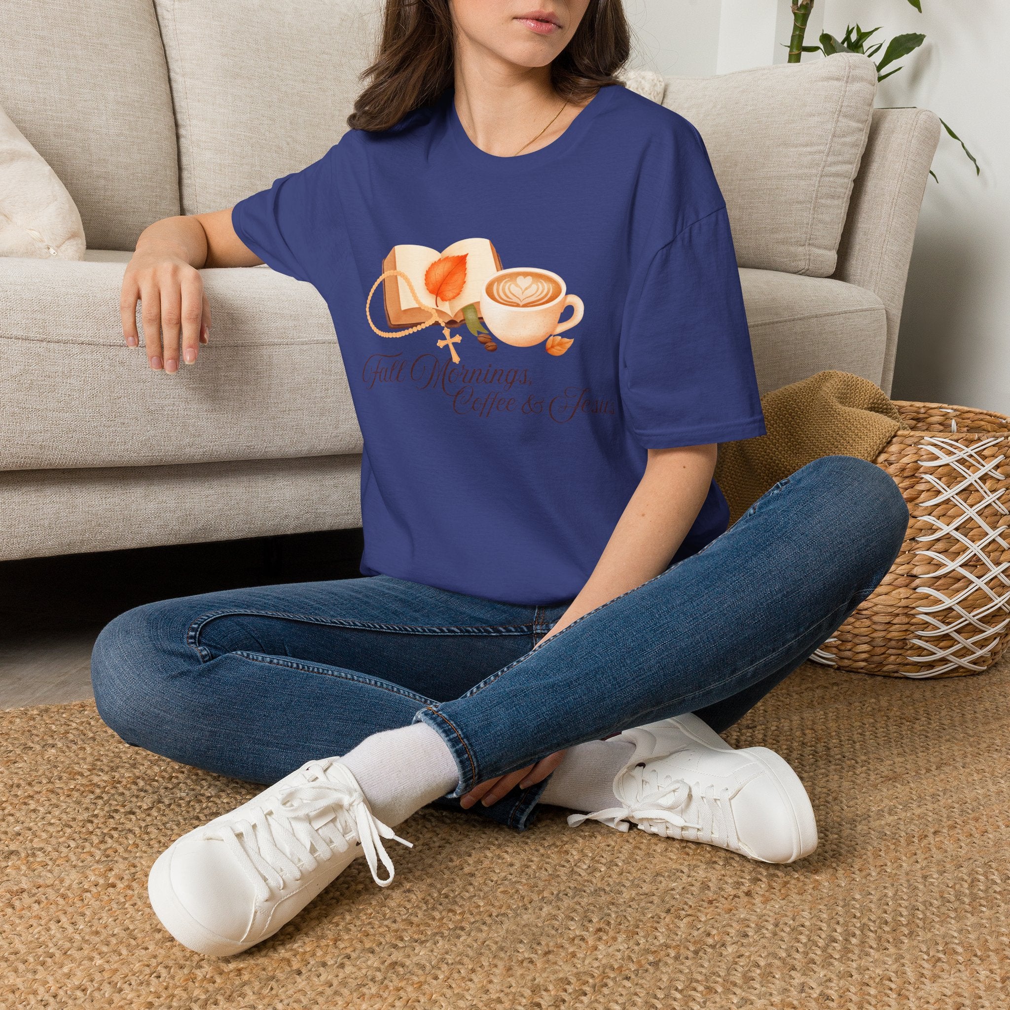 Fall Mornings Coffee T-Shirt
