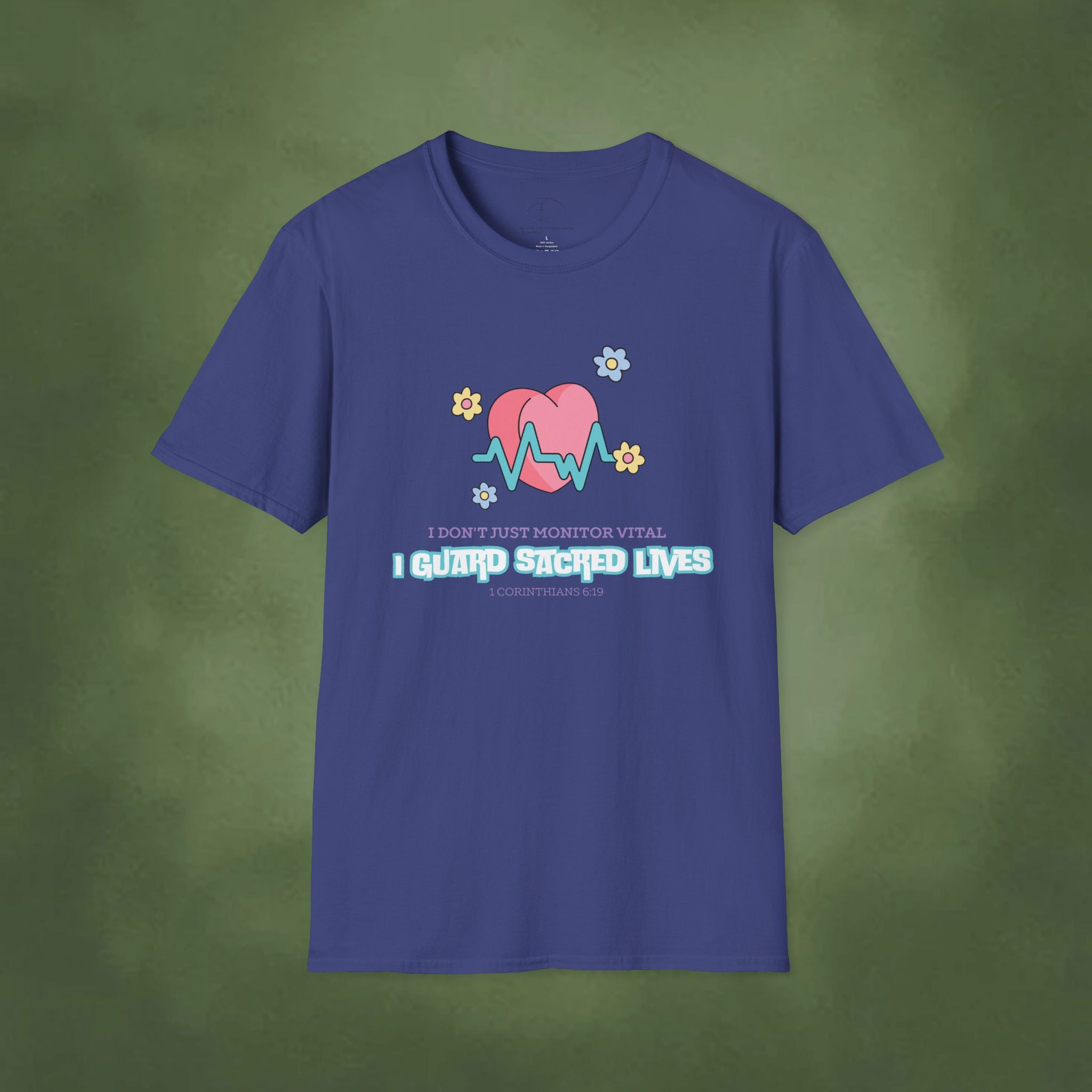 I guard sacred lives - Corinthians 6:19 T-shirt