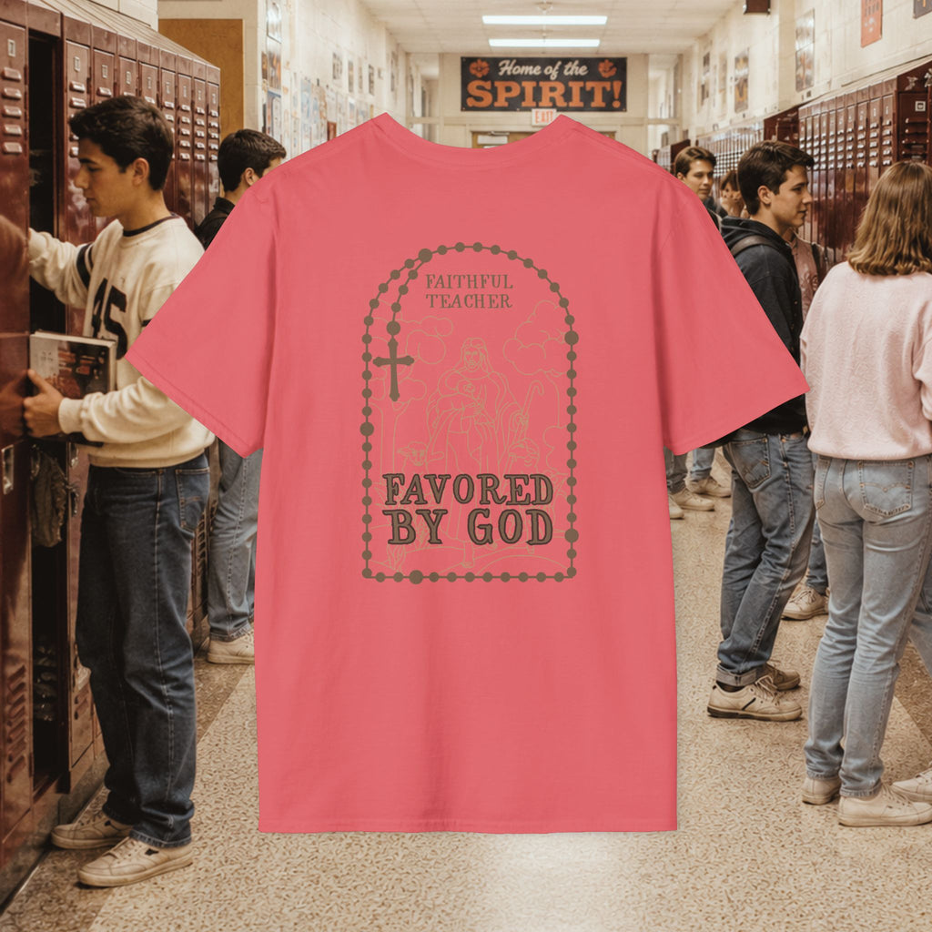 Faith Within T-Shirt — Inspirational Christian Script Tee