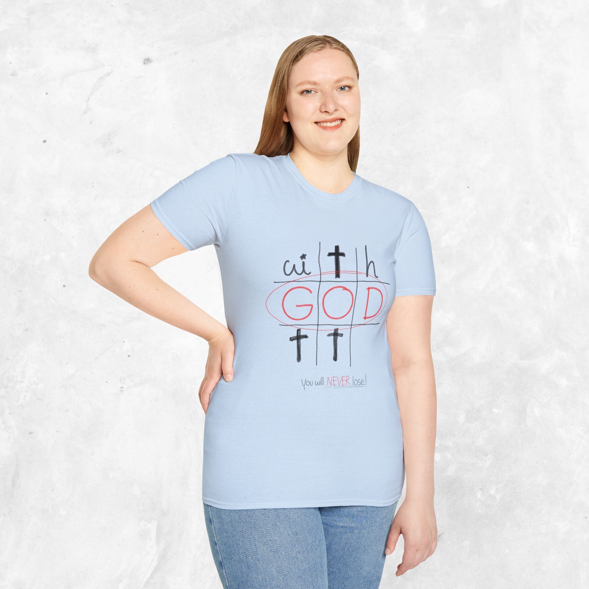 With God - You will never lose T-Shirt