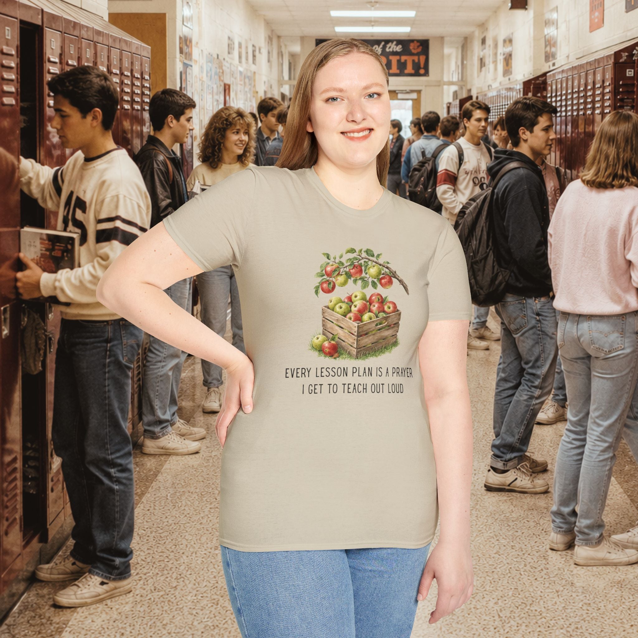 Every Lesson Plan Is a Prayer I Get to Teach Out Loud T-Shirt