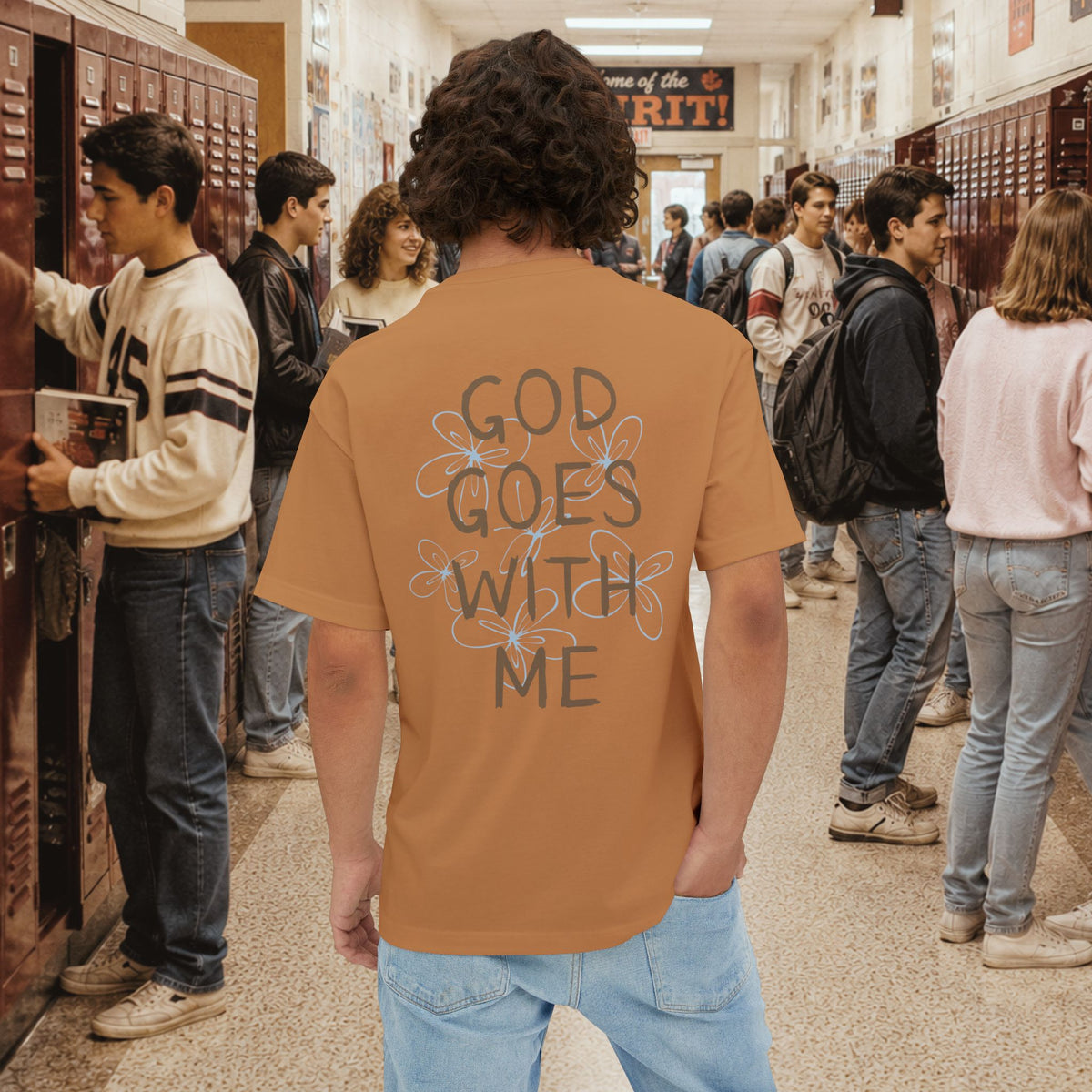 God Goes With Me Oversize T-Shirt