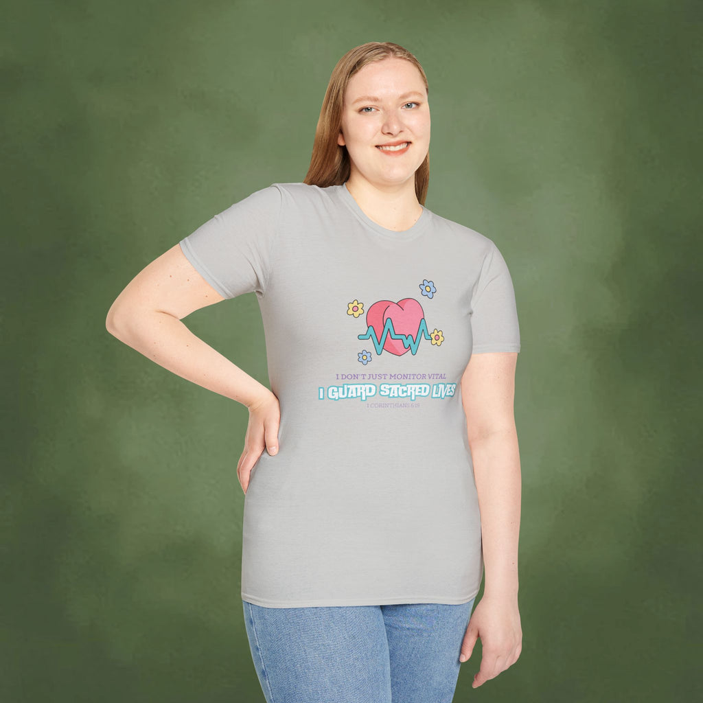 I guard sacred lives - Corinthians 6:19 T-shirt