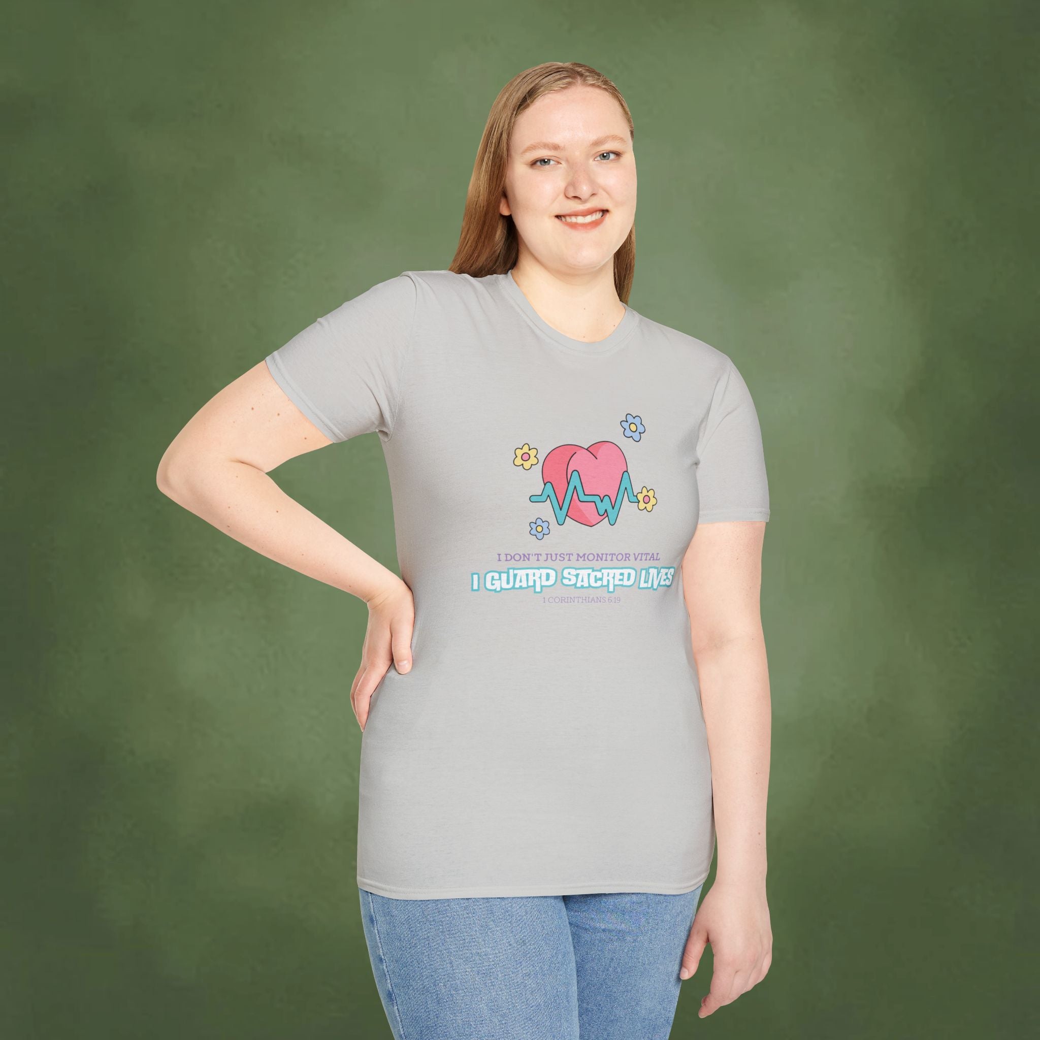 I guard sacred lives - Corinthians 6:19 T-shirt