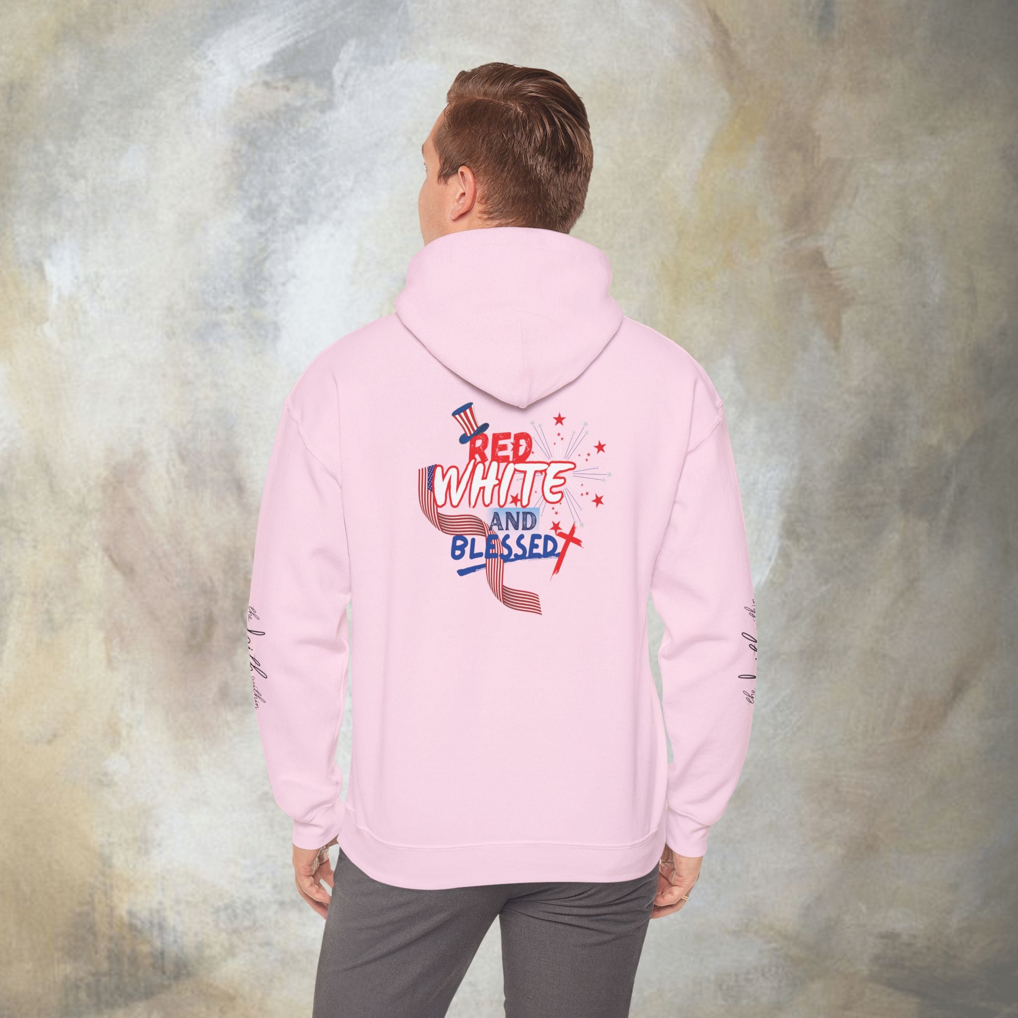Red White and Blessed Hoodie